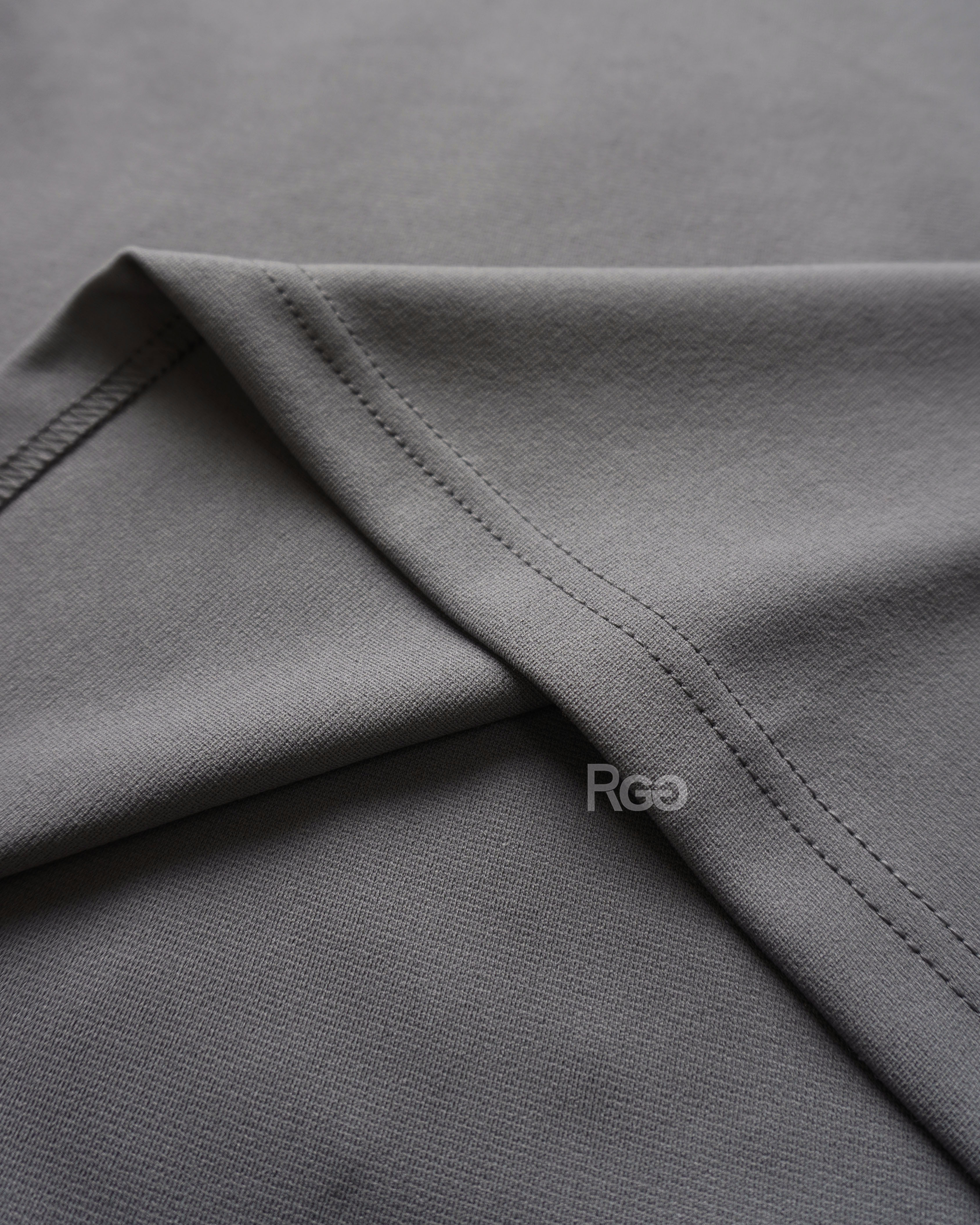 #25117 3M吸濕排汗機能涼感短T 下擺細節