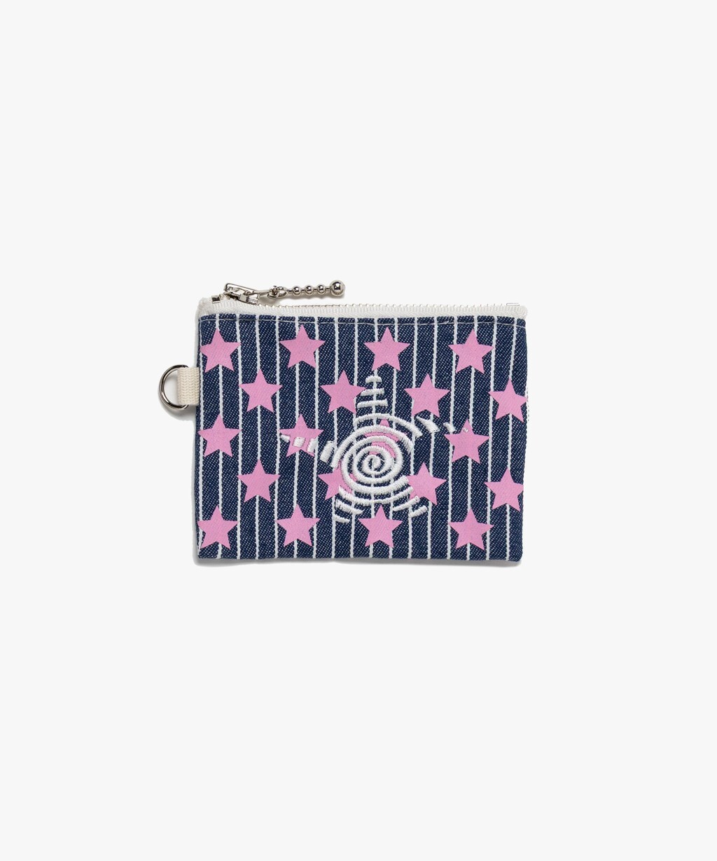 WEBHOUSE Twister Star Denim Wallet - 25SS