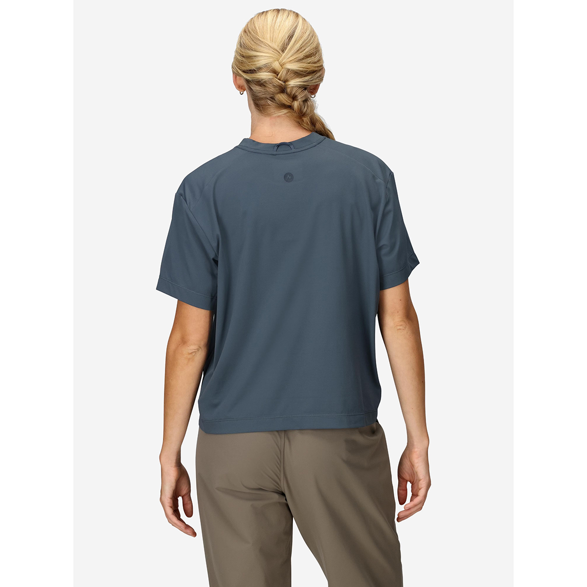 Marmot Women's AirExchange UPF 50 Short-Sleeve Crew 女款 W Aeroform 防曬快乾短袖上衣 M16058-24369 Thunderhead [HappyOutdoor]