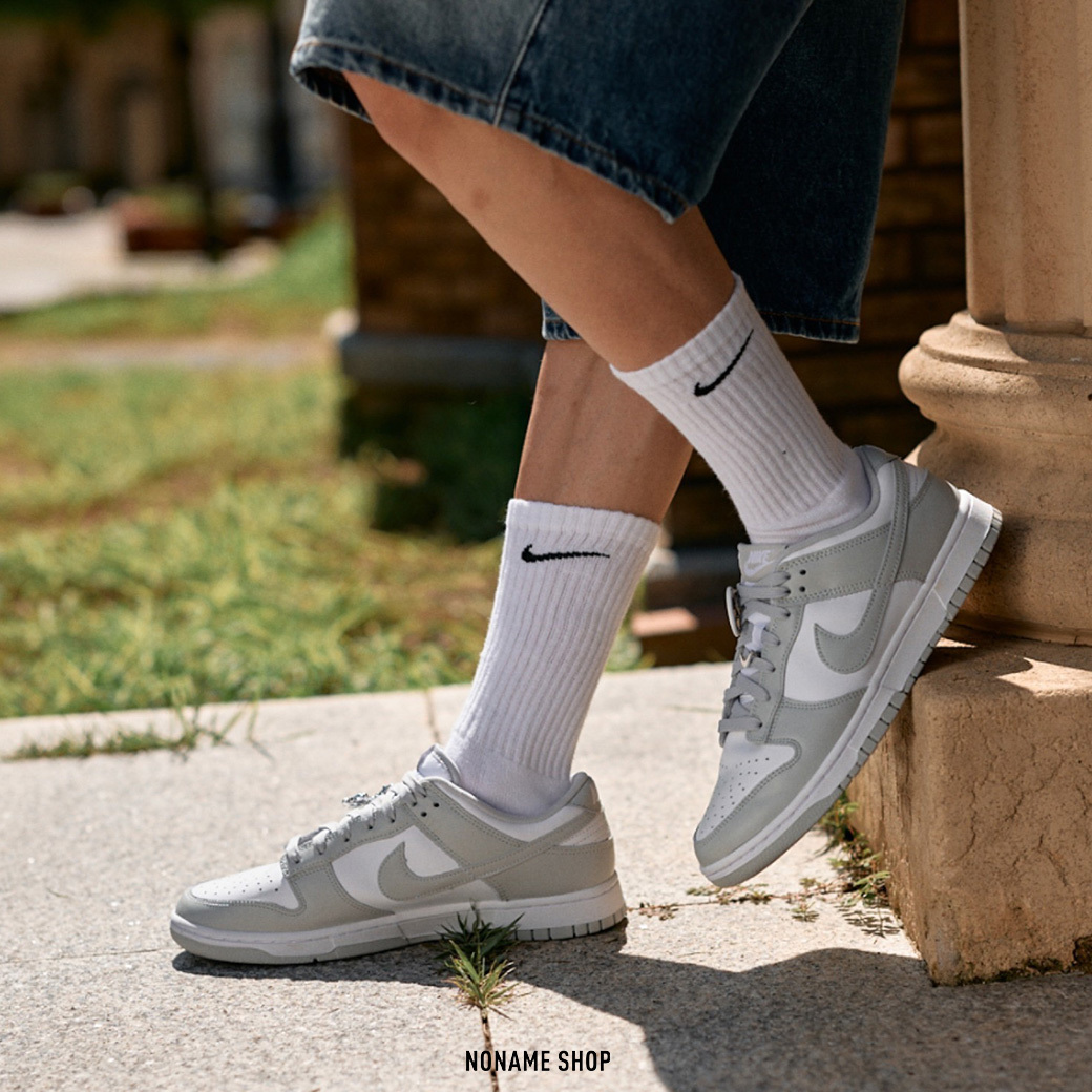 NIKE Dunk Low “ Grey Fog ” 灰白 低筒 (男款)