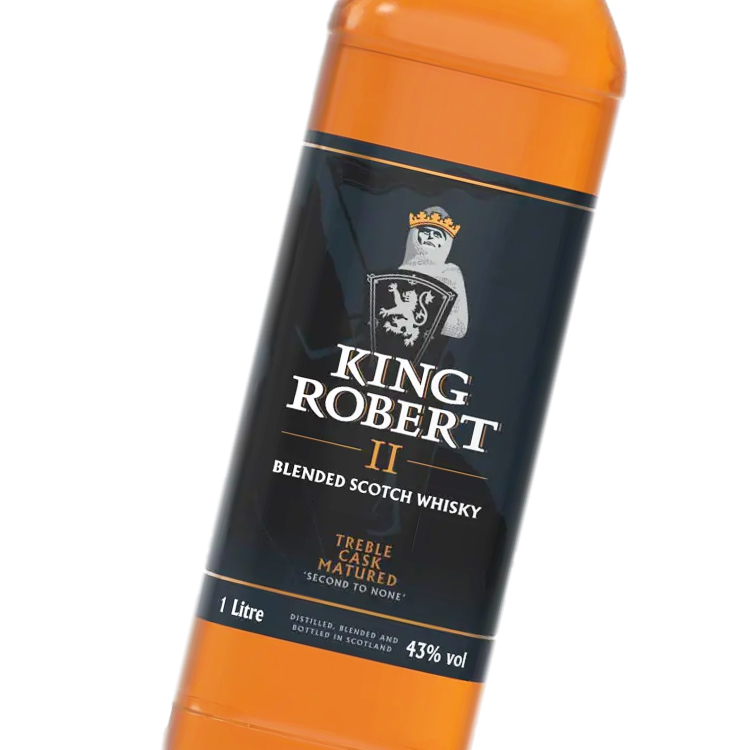 King Robert II Blende Scotch Whiskey 1000ml