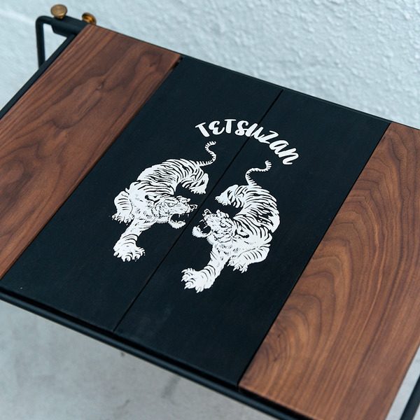 TETSUZAN - 老虎圖騰IGT實木桌板_兩片1組