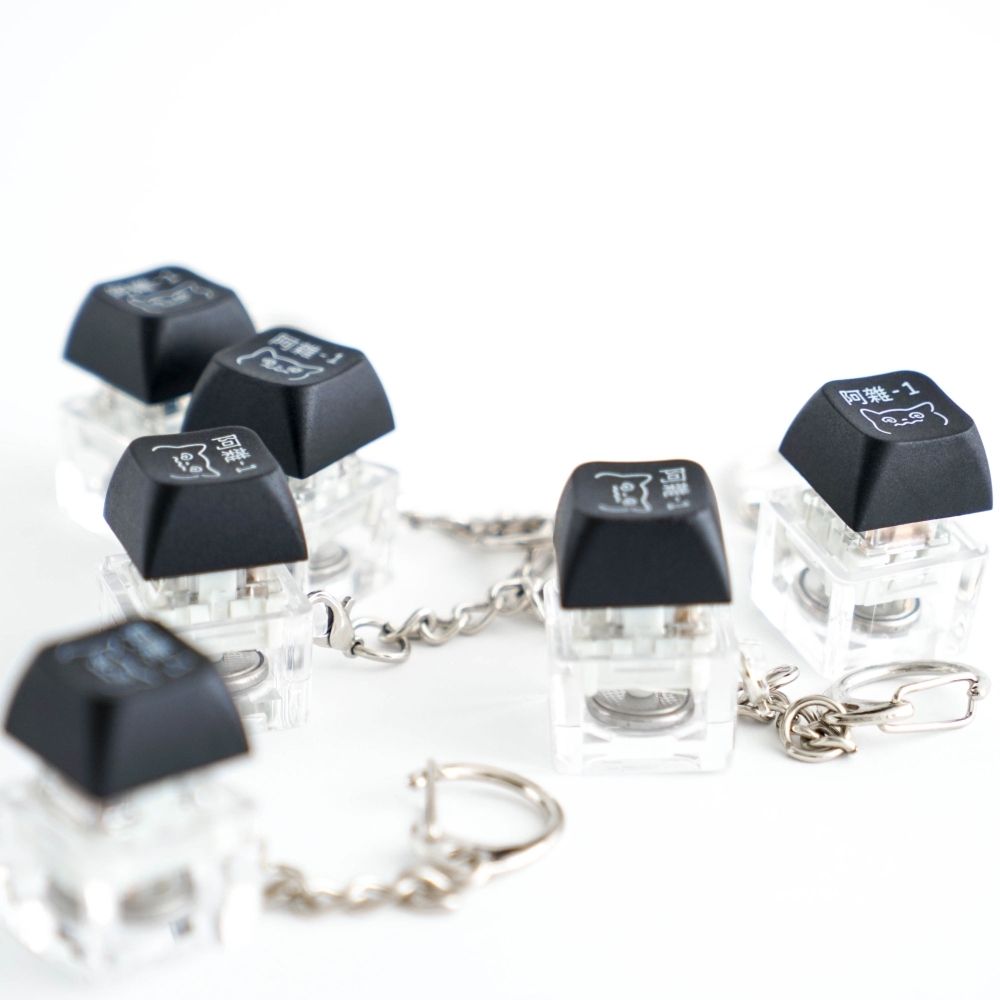 阿雜-1 去去煩惱走按鍵小吊飾