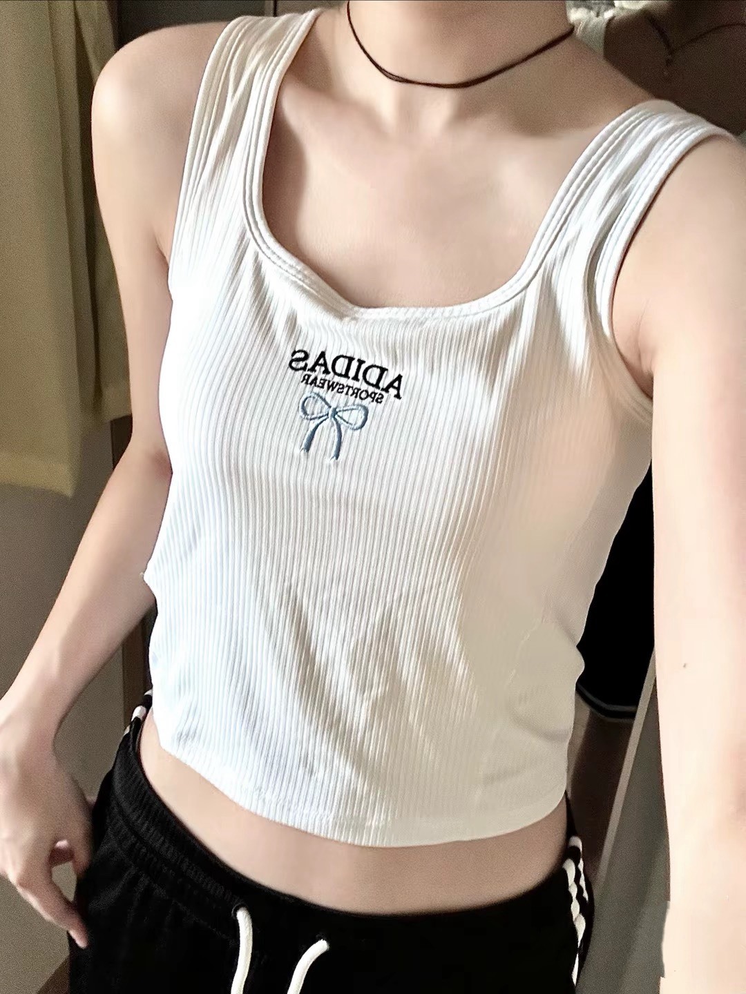 Adidas 愛迪達 運動背心 黑色 白色 KE5798 KE5797