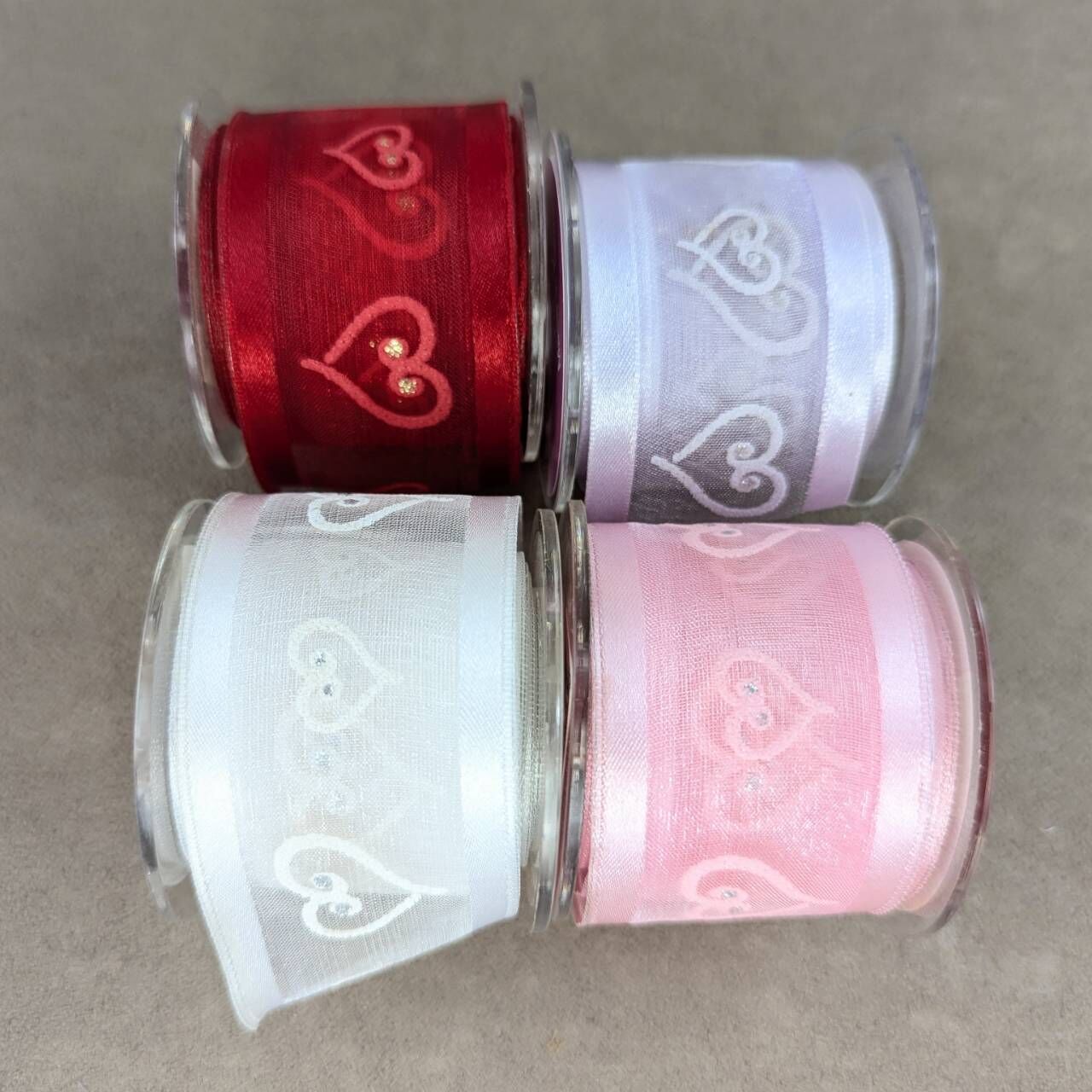 鑽石鑲心/緞邊網紗/2款寬度