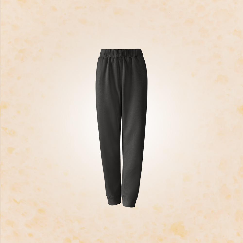 兒童款｜兒童縮口豆腐褲-黑色