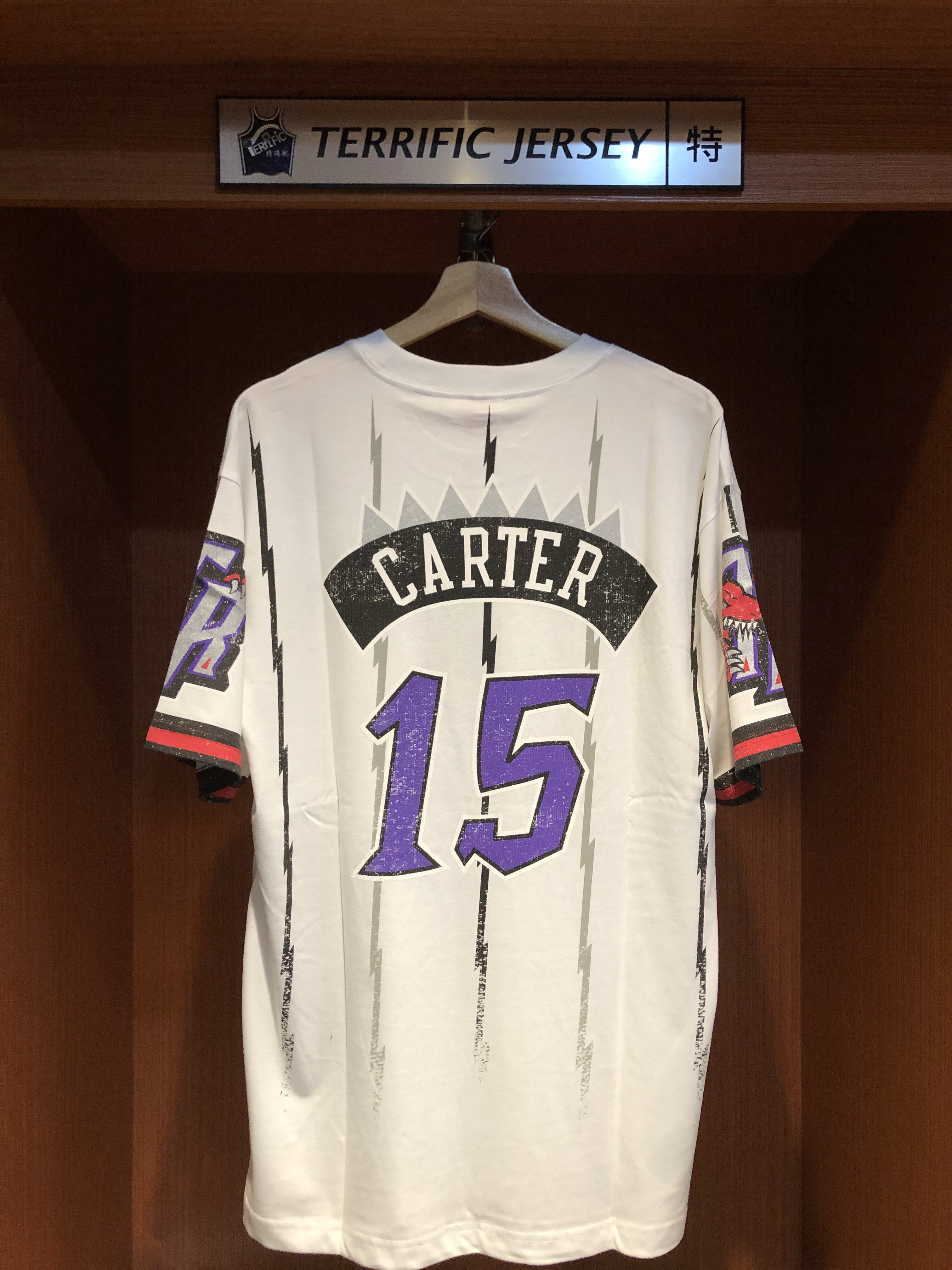 NBA短袖 Vince Carter 多倫多暴龍 球員人像 M&N Name & Photo Tee 棉質 寬鬆 全新