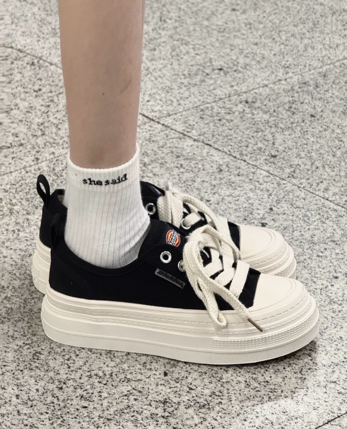 DICKIES 新款 厚底 增高鞋