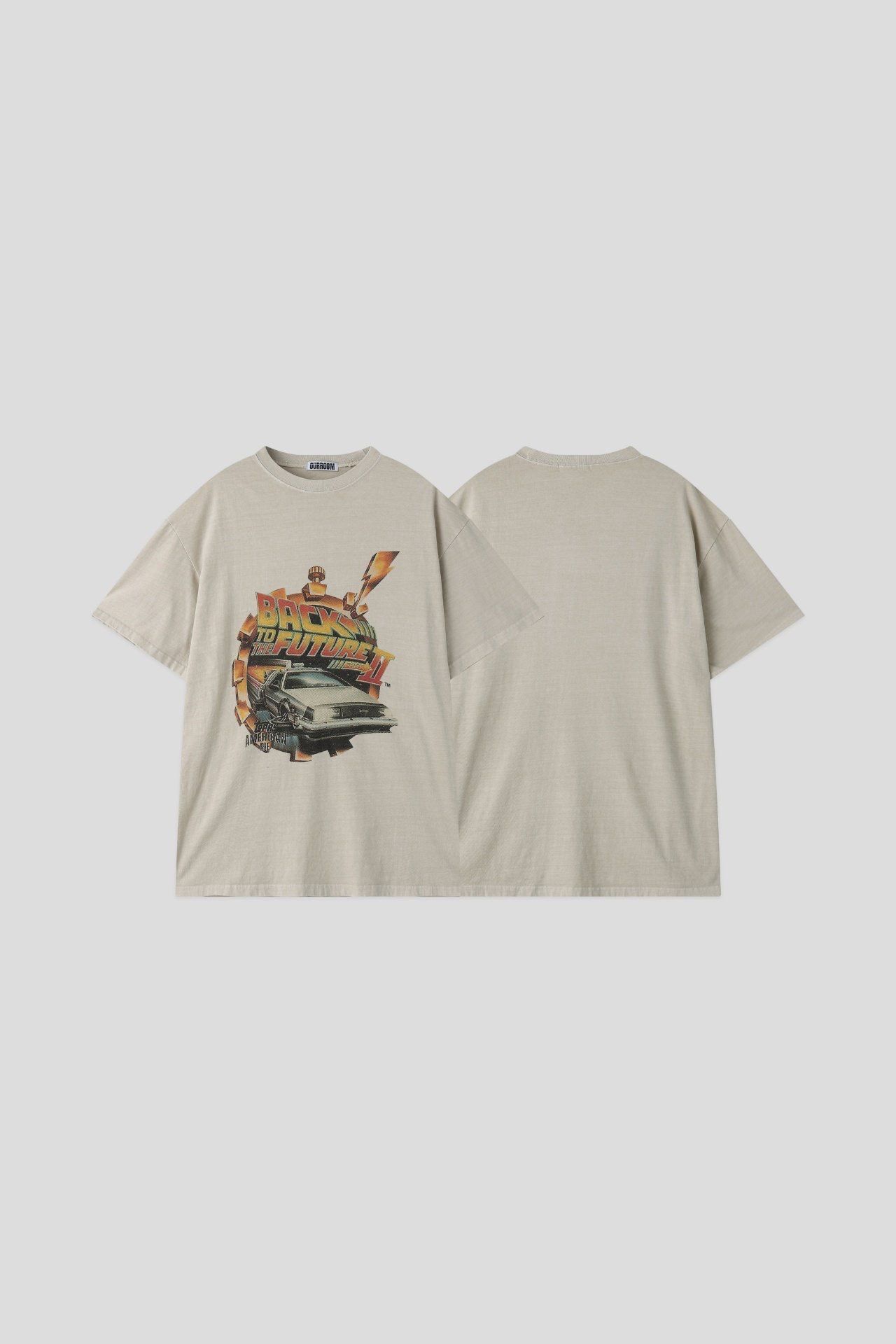 英文字圖案短袖Tee OUR ROOM-110T