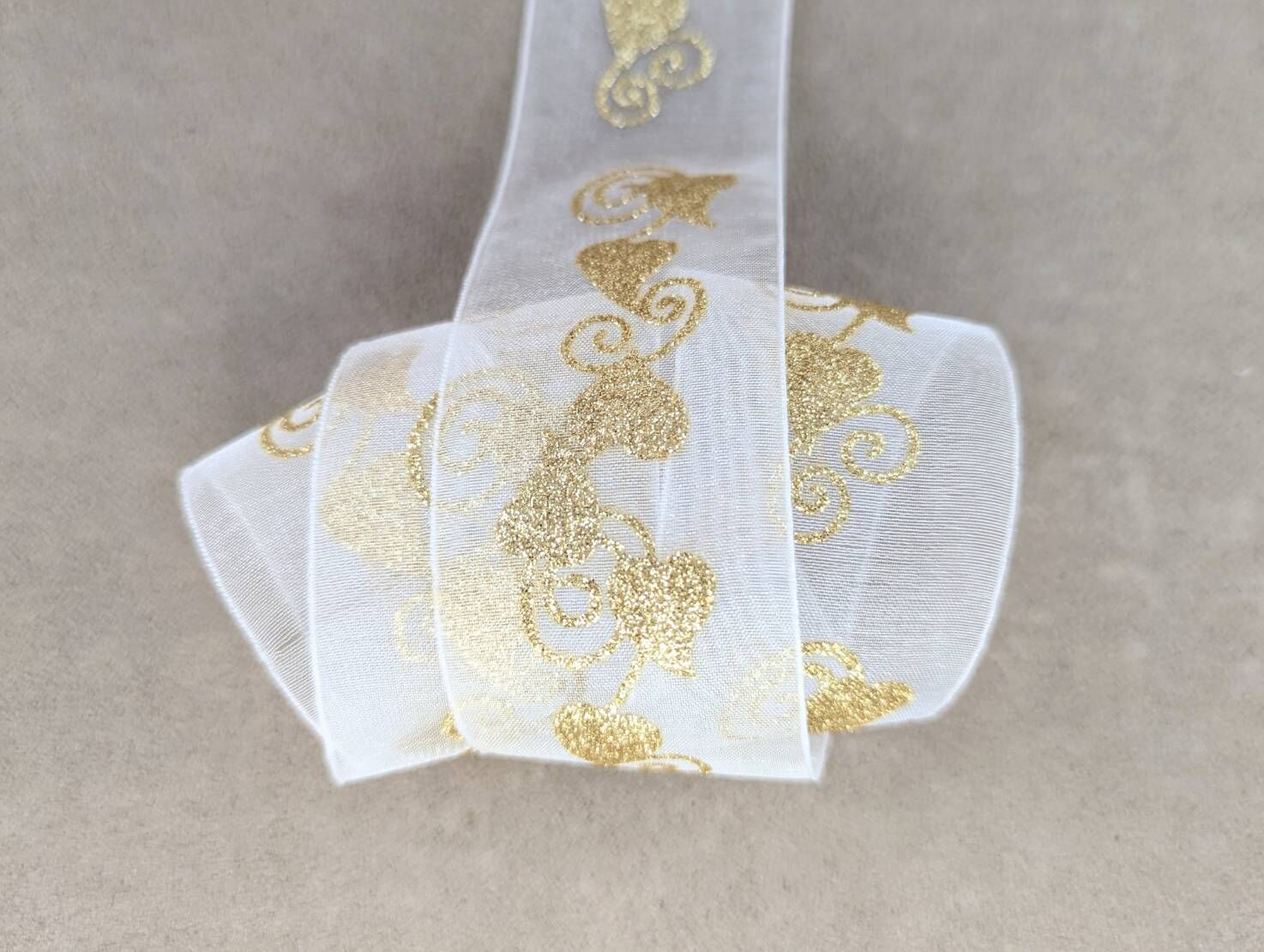 華麗金心/網紗/38mm