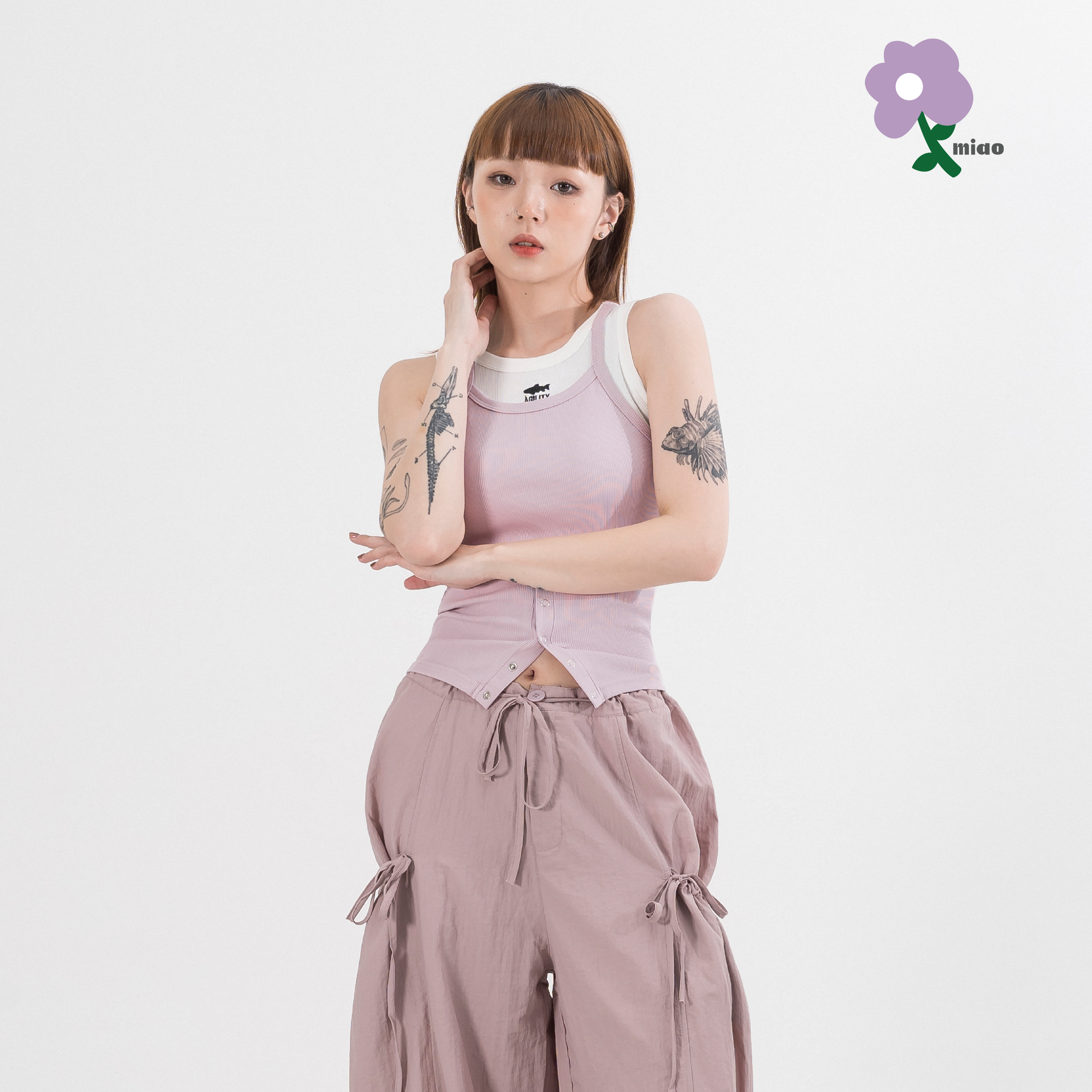 AGILITY MIAO Corset Tank Top 女裝 貼身 內搭背心 [M-V1]