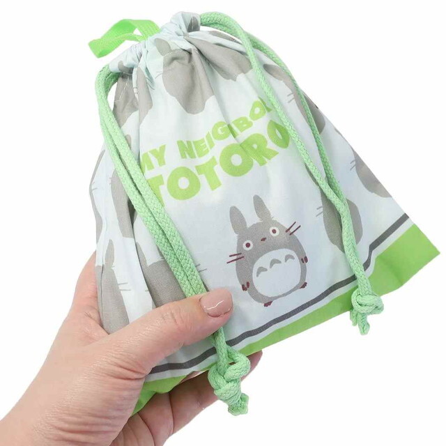 束口袋 龍貓 大龍貓剪影S