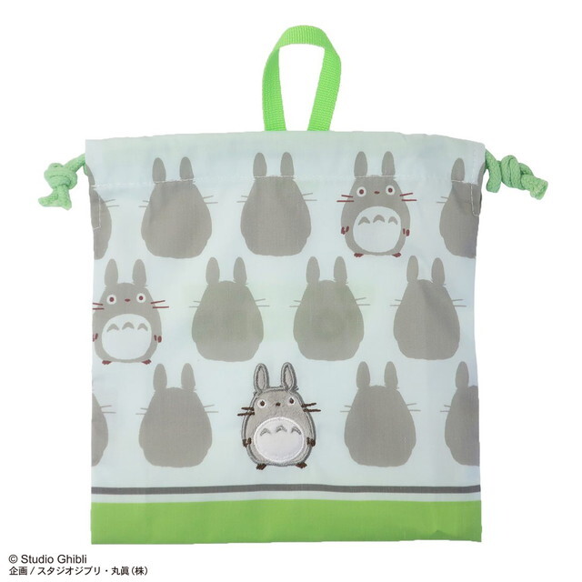 束口袋 龍貓 大龍貓剪影S