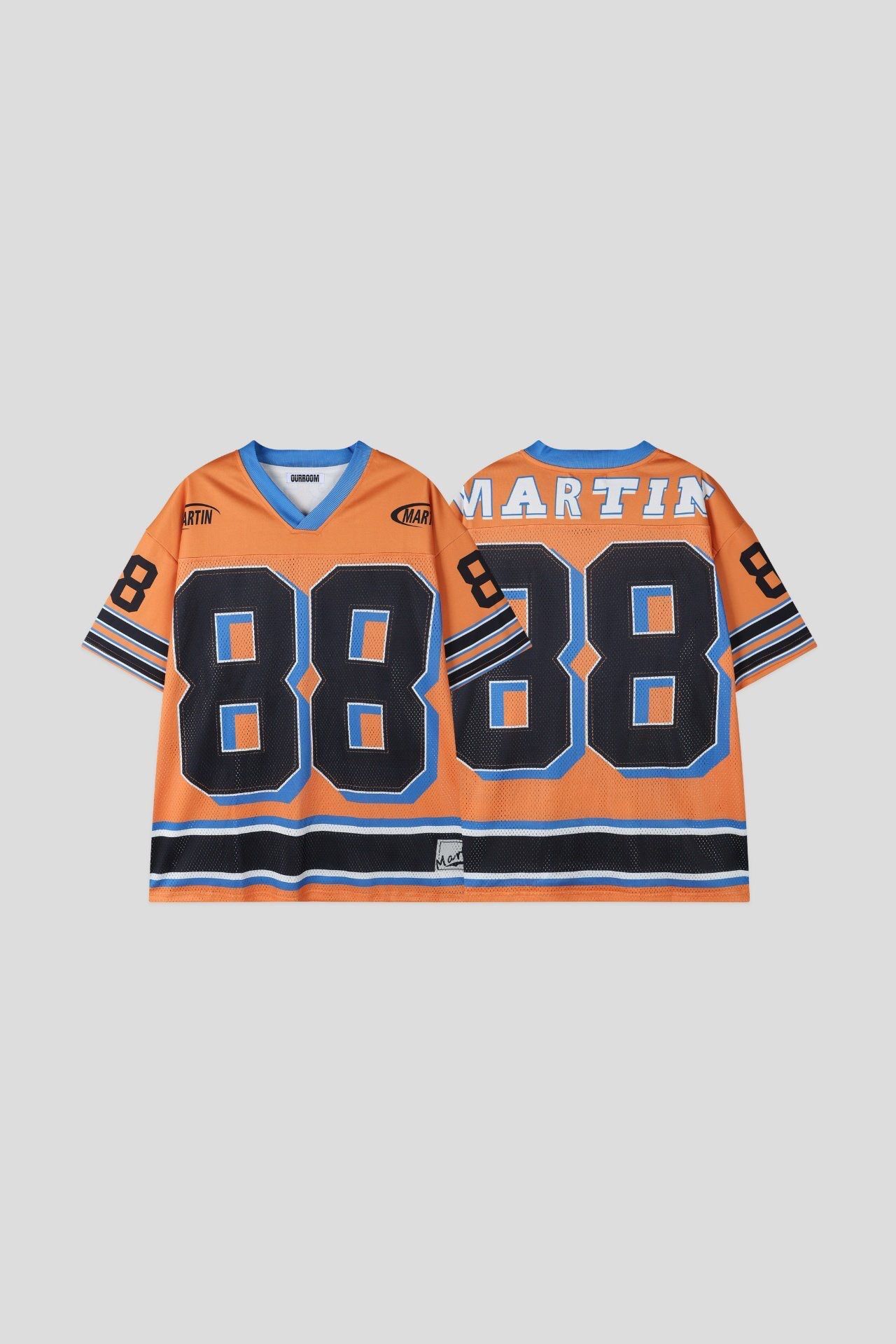 V領數字短袖Tee OUR ROOM-119T