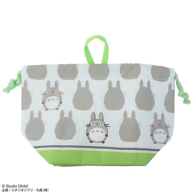 寬底束口袋 龍貓 大龍貓剪影