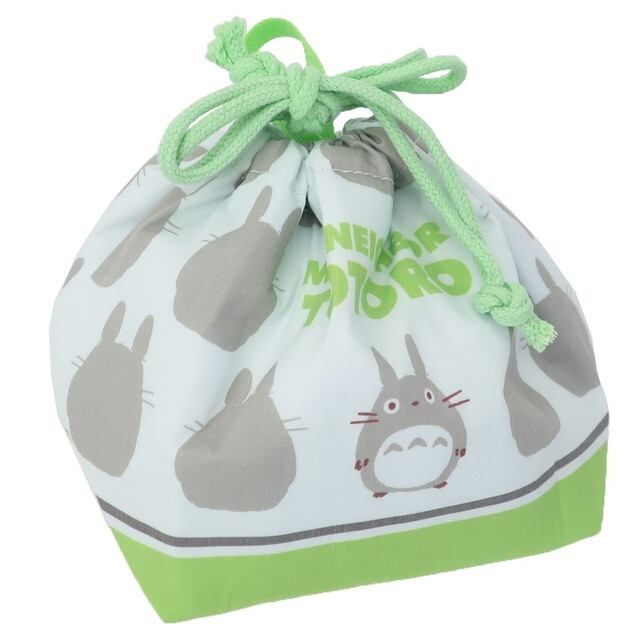 寬底束口袋 龍貓 大龍貓剪影