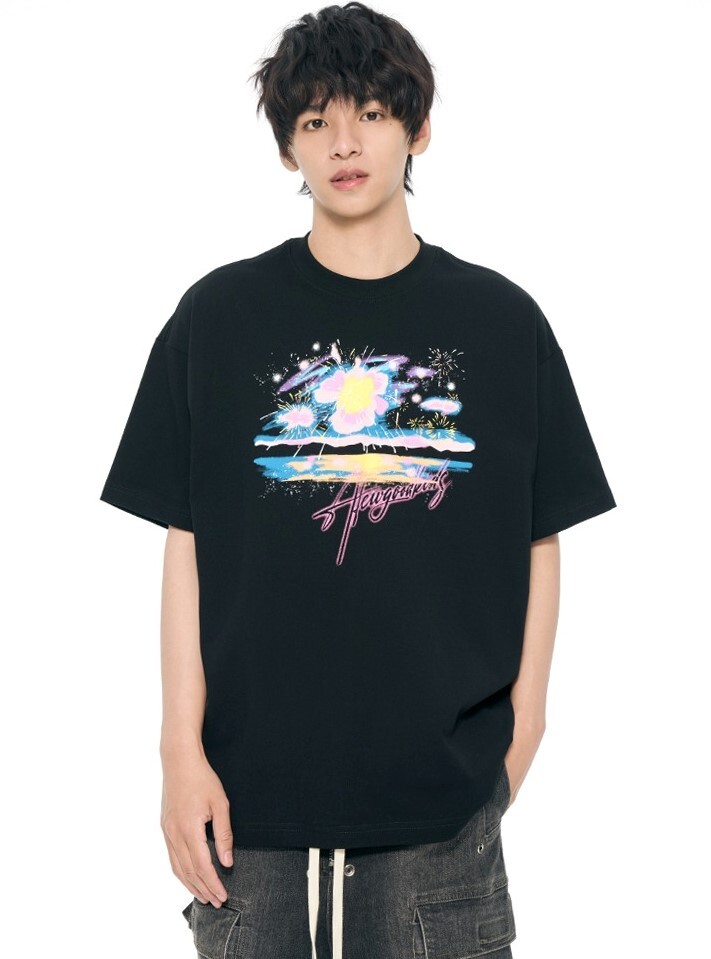 AFGK 海景煙花 短袖 T A FEW GOOD KIDS