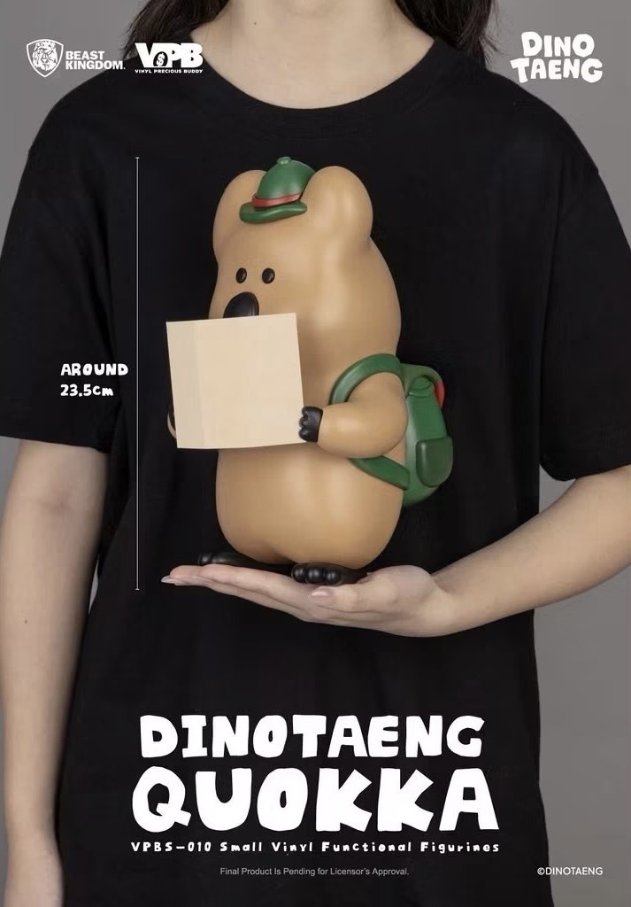 野獸國 DINOTAENG QUAKKA 存錢筒公仔 柿子椒熊 矮袋鼠