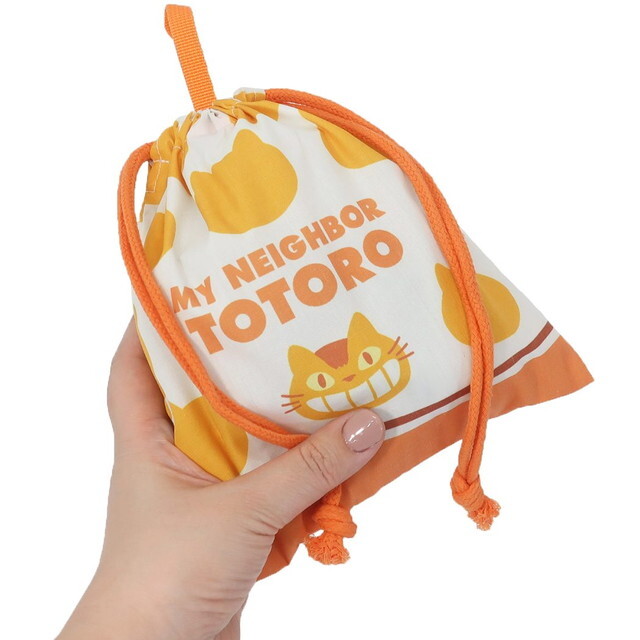 束口袋 龍貓 貓巴士剪影S