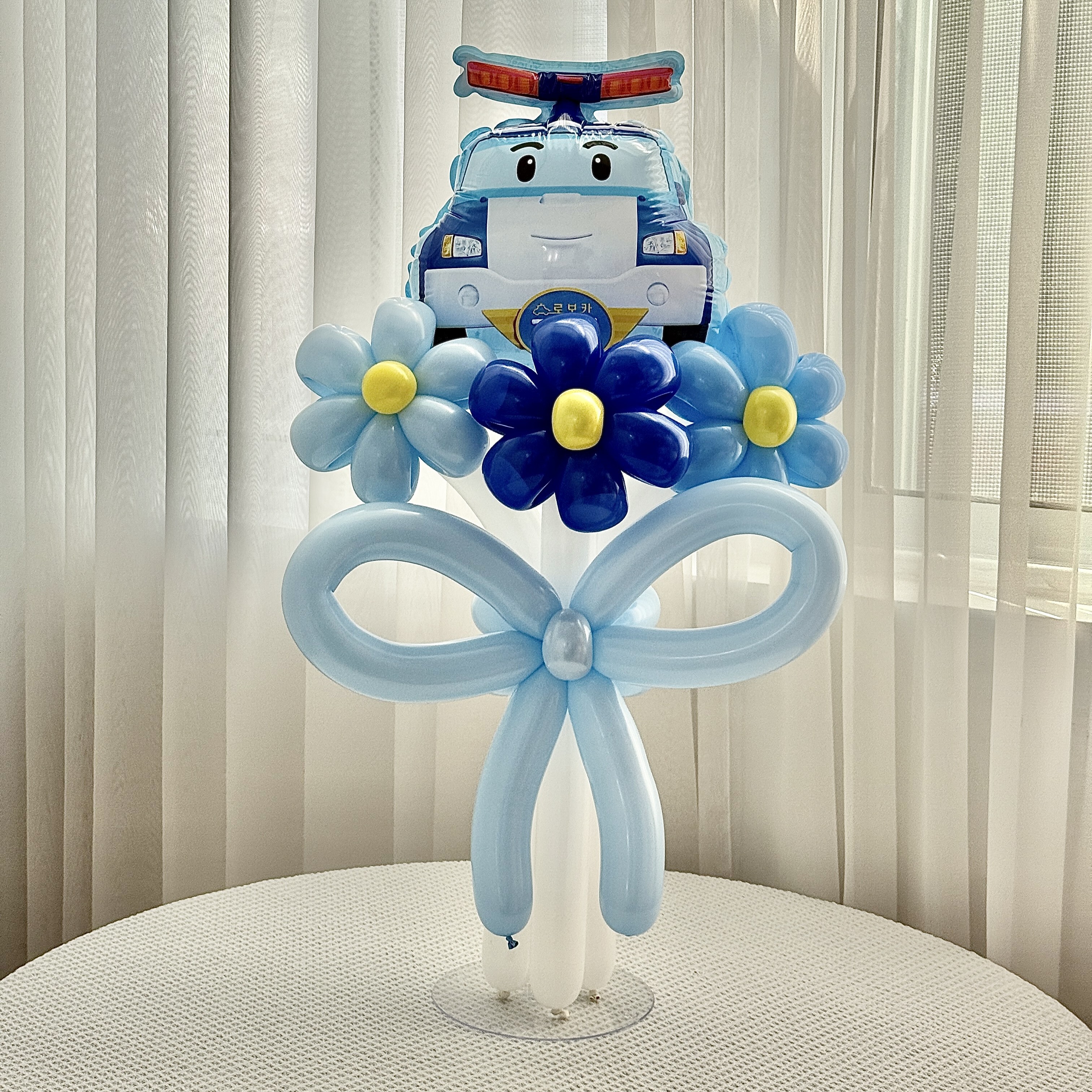 手折氣球丨波力氣球花束