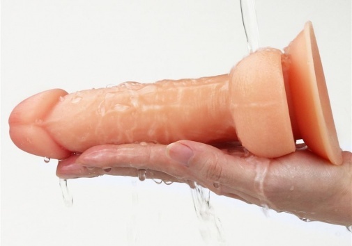 Lovetoy - Easy Strapon Set w Balls 7'' - Flesh