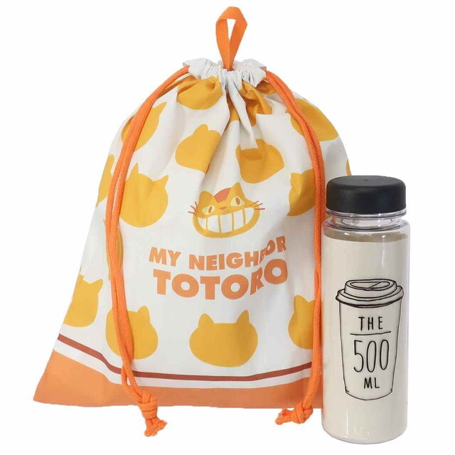 束口袋 龍貓 貓巴士剪影L