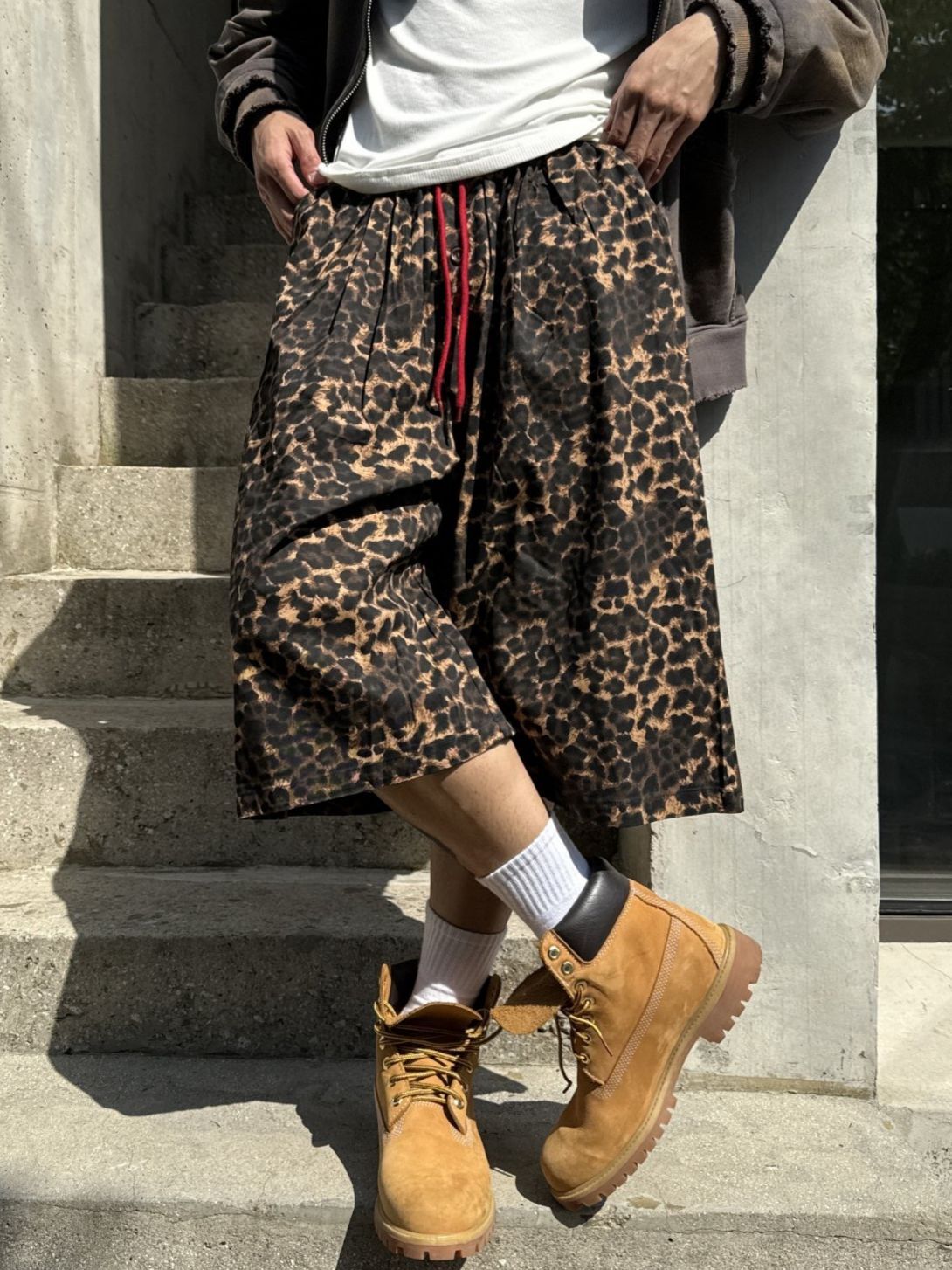 豹紋短褲 OUR ROOM-120P