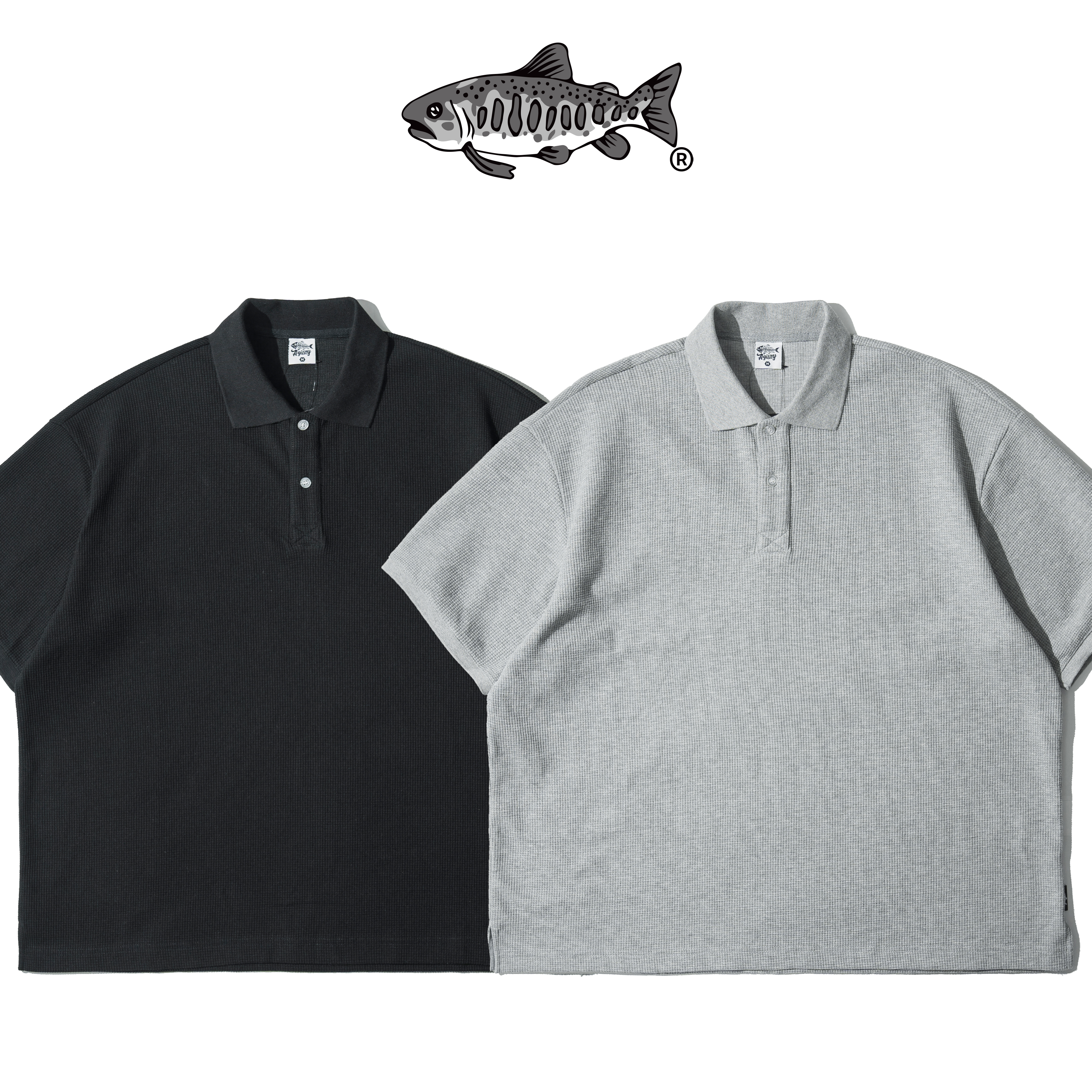 AGILITY Waffle-Knit Polo Shirt 華夫格材質 短袖Polo衫 [WFB]