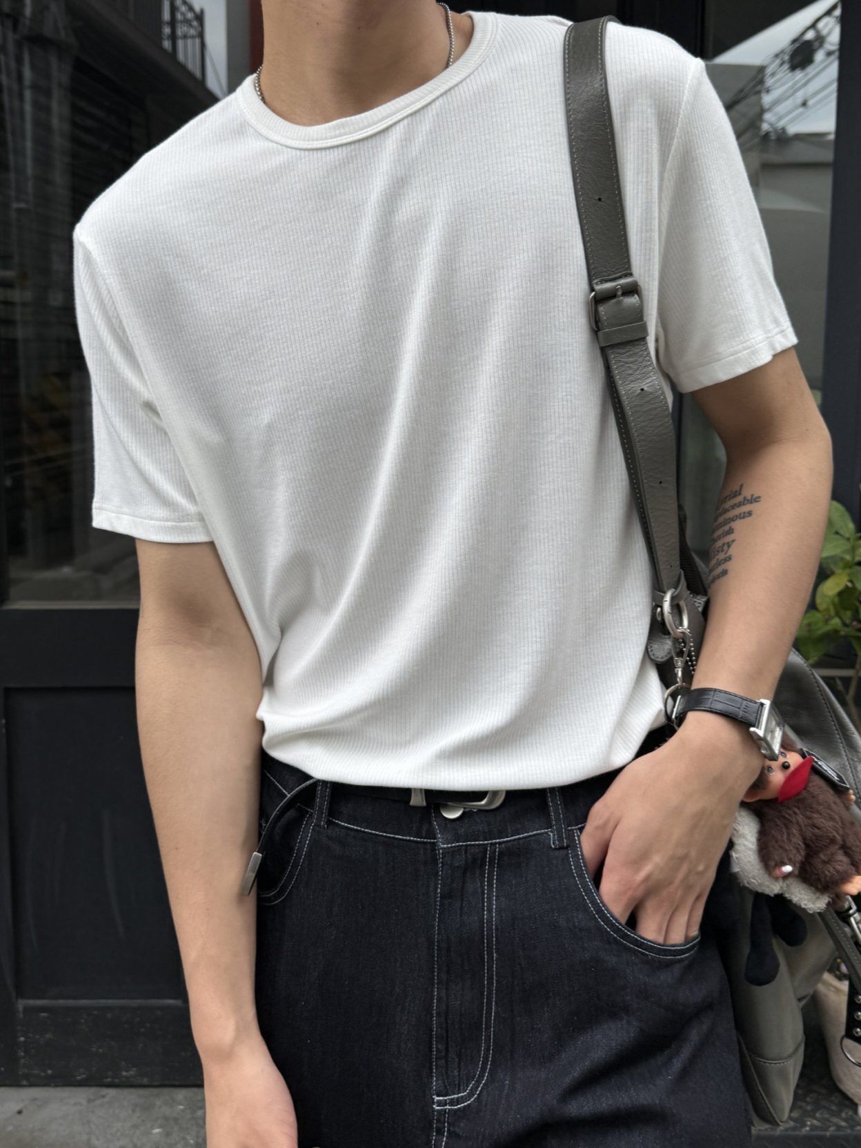 淨色短袖Tee OUR ROOM-128T