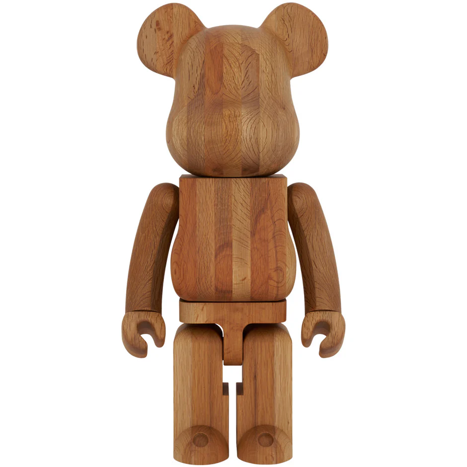 カリモク Karimoku Ichiigashi oak イチイガシ 1000％ BE@RBRICK