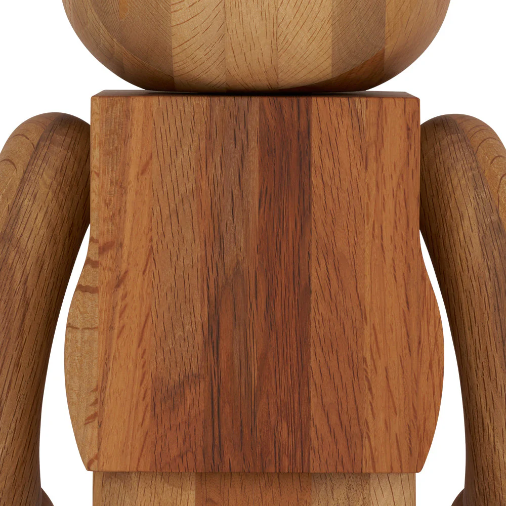 カリモク Karimoku Ichiigashi oak イチイガシ 1000％ BE@RBRICK