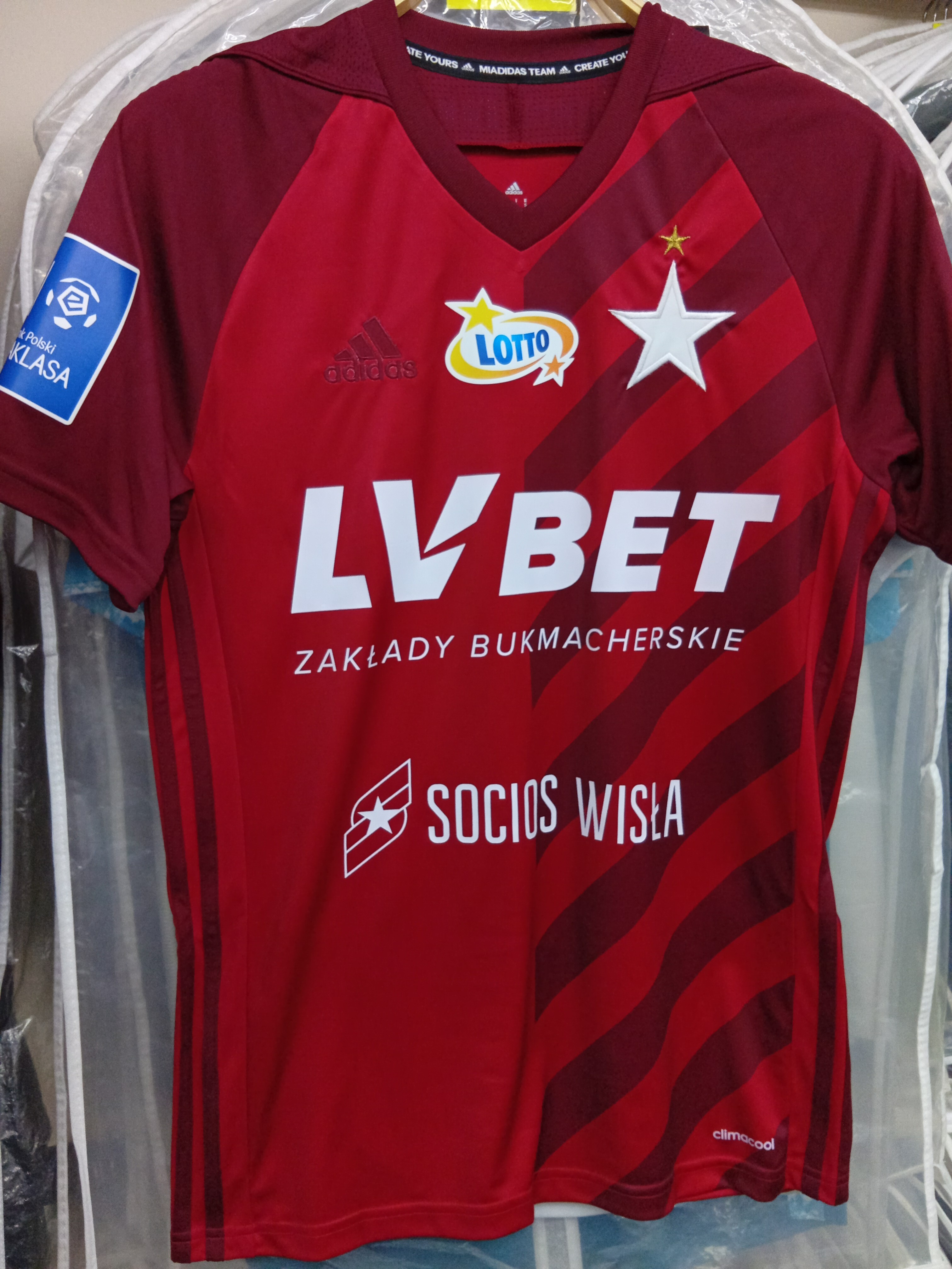 19-20克拉科夫主場巴錫高夫斯基球衣