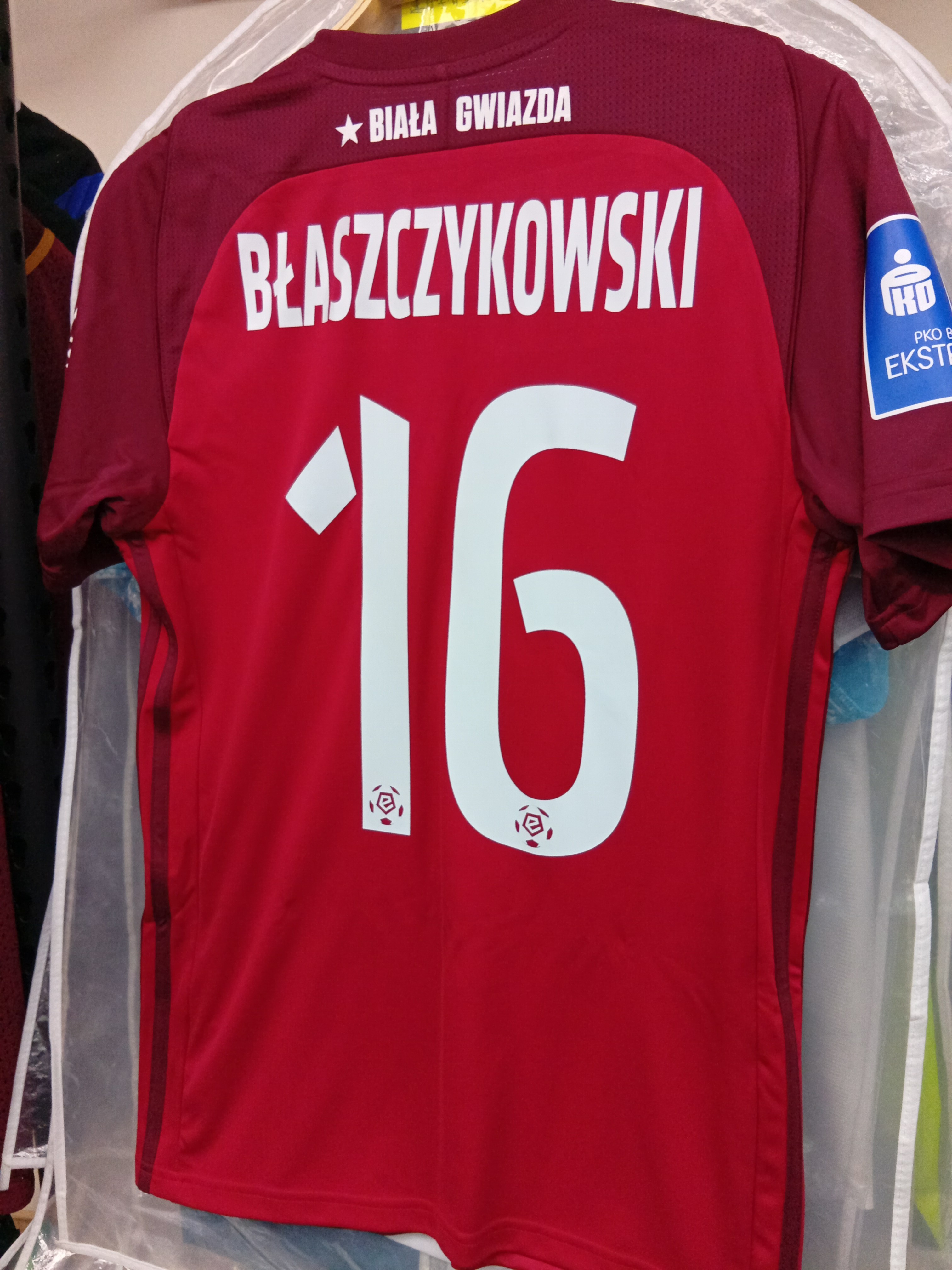 19-20克拉科夫主場巴錫高夫斯基球衣