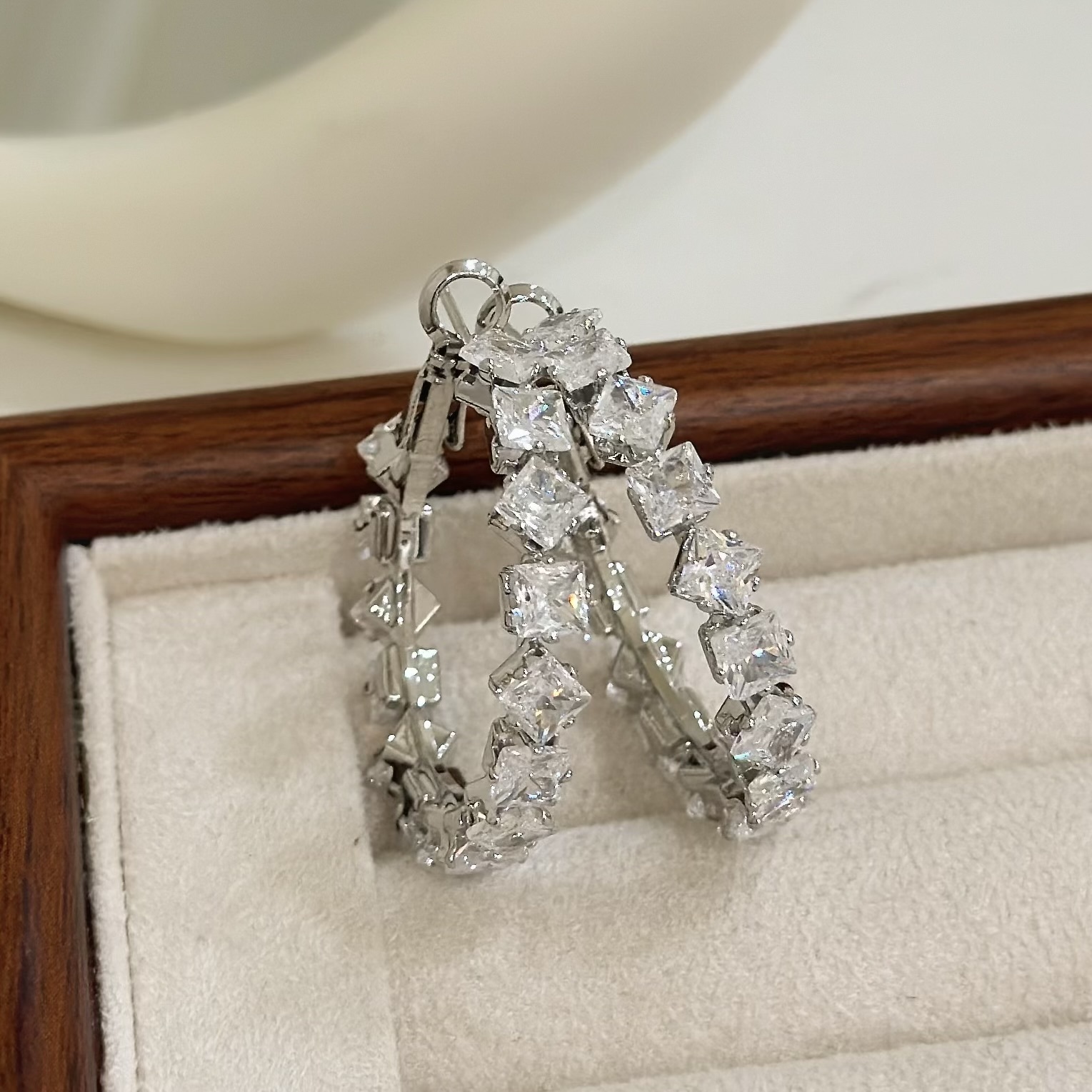 B282滿圈方塊鋯石圈圈