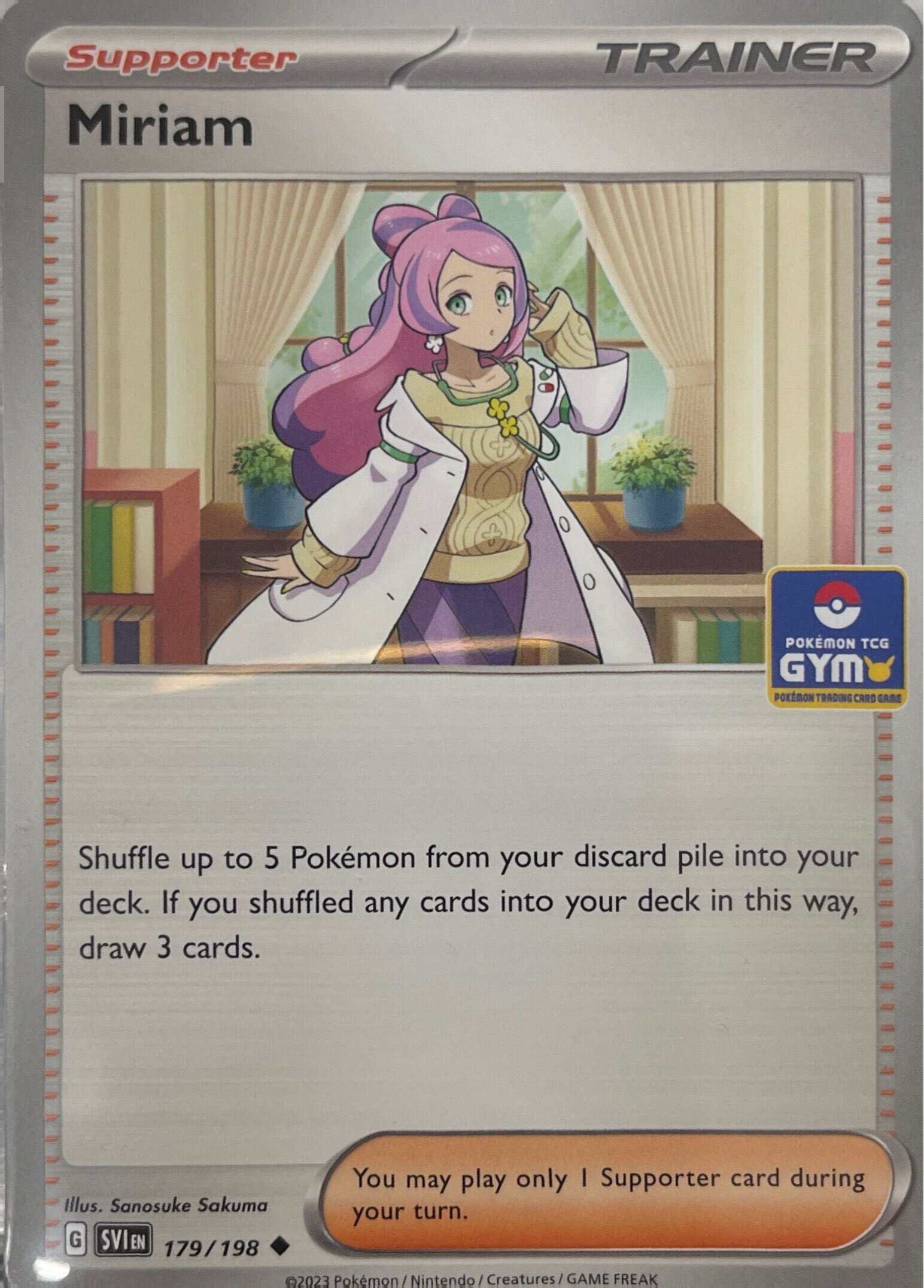 GYM PROMO Miriam - 179/198 - Uncommon