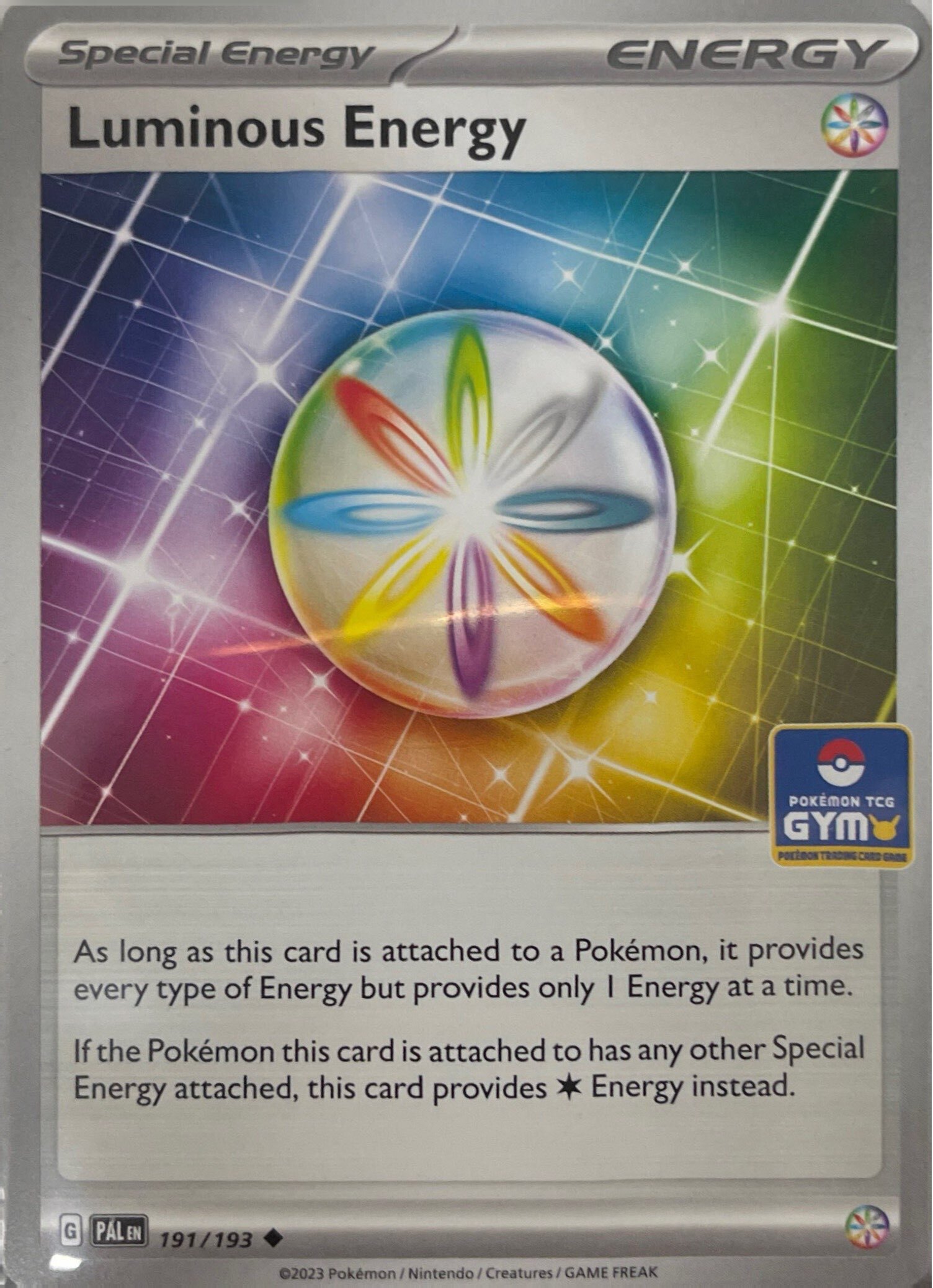 GYM PROMO Luminous Energy - 191/193 - Uncommon