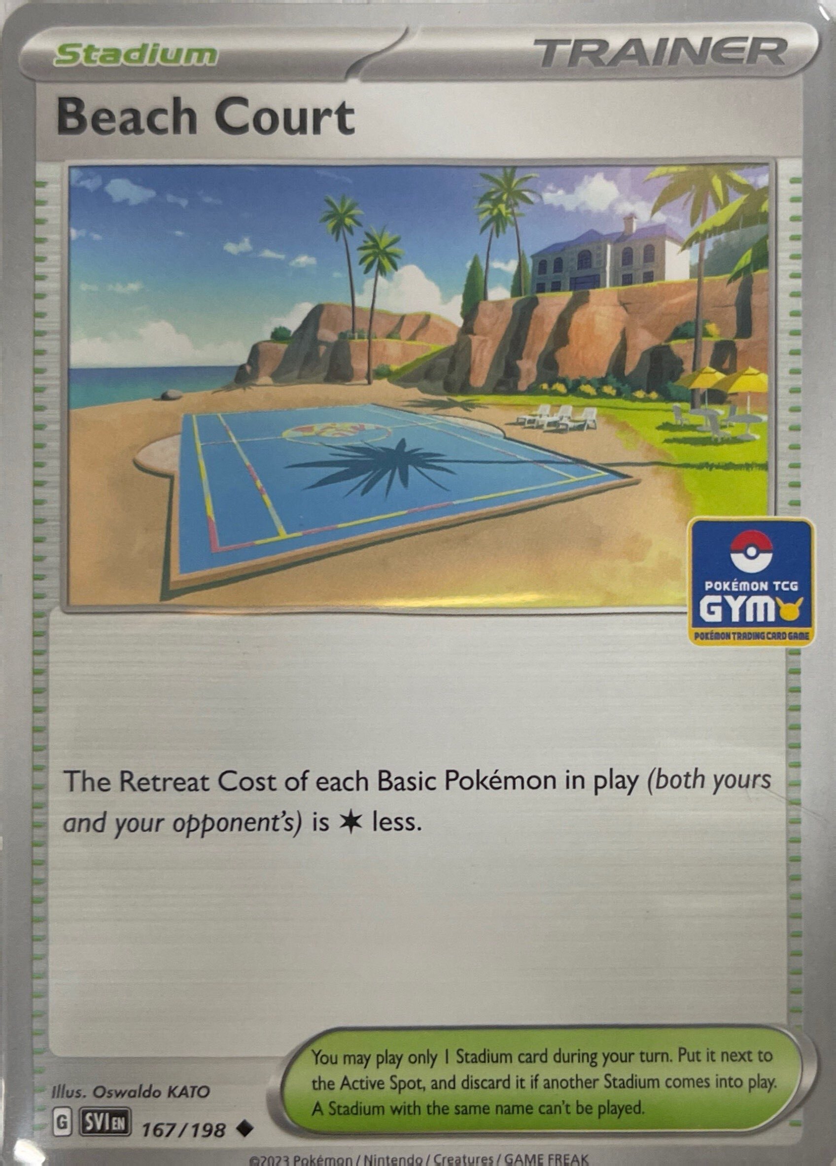GYM PROMO Beach Court - 167/198 - Uncommon