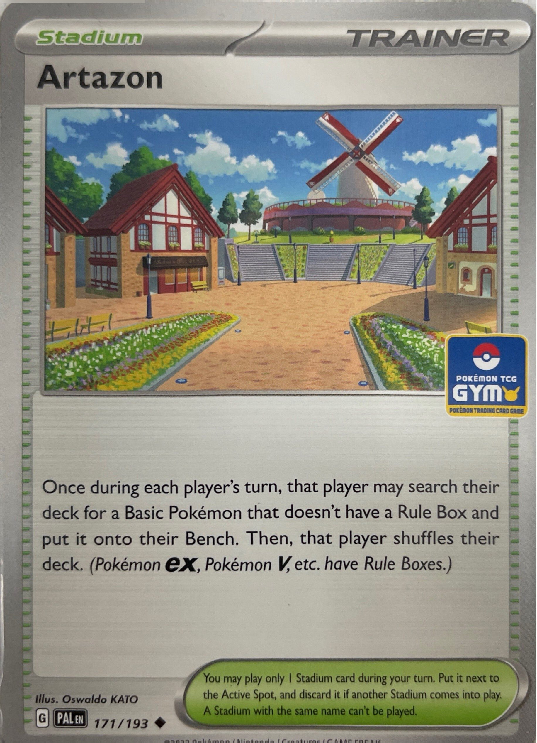 GYM PROMO Artazon - 171/193 - Uncommon