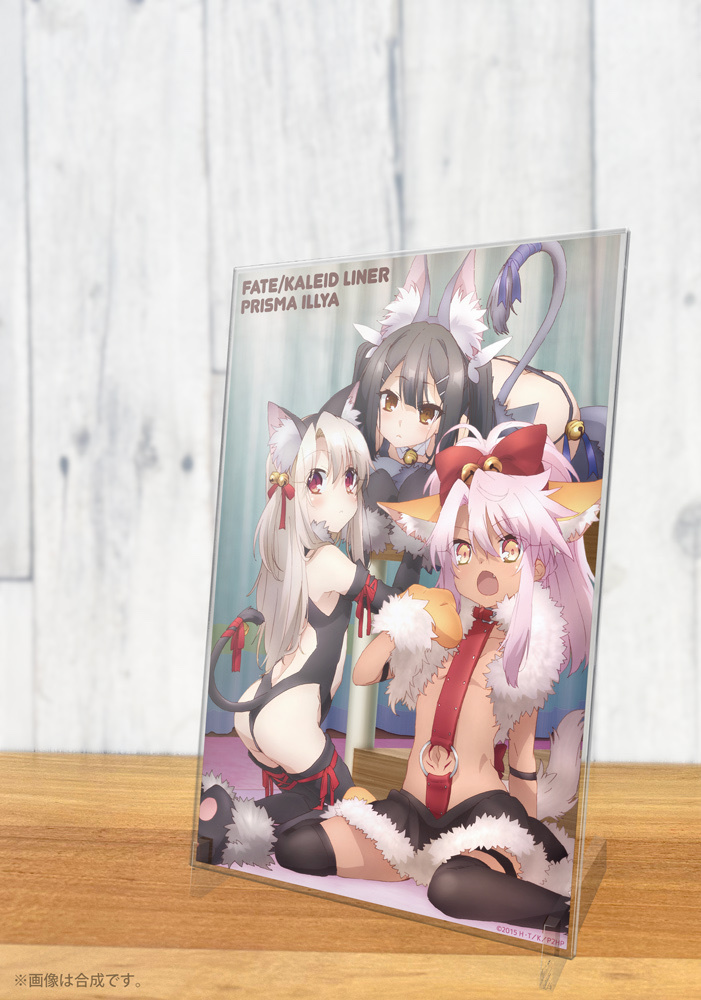 Cospa 0707 けもみみイリヤ＆美遊＆クロエ アクリルアートスタンド [Fate/kaleid liner プリズマ☆イリヤ ツヴァイ ヘルツ！]