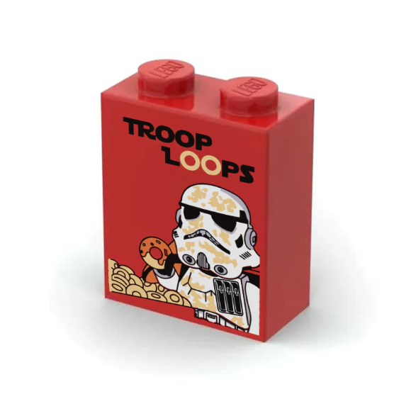 【千年工坊 】星際大戰麥片盒