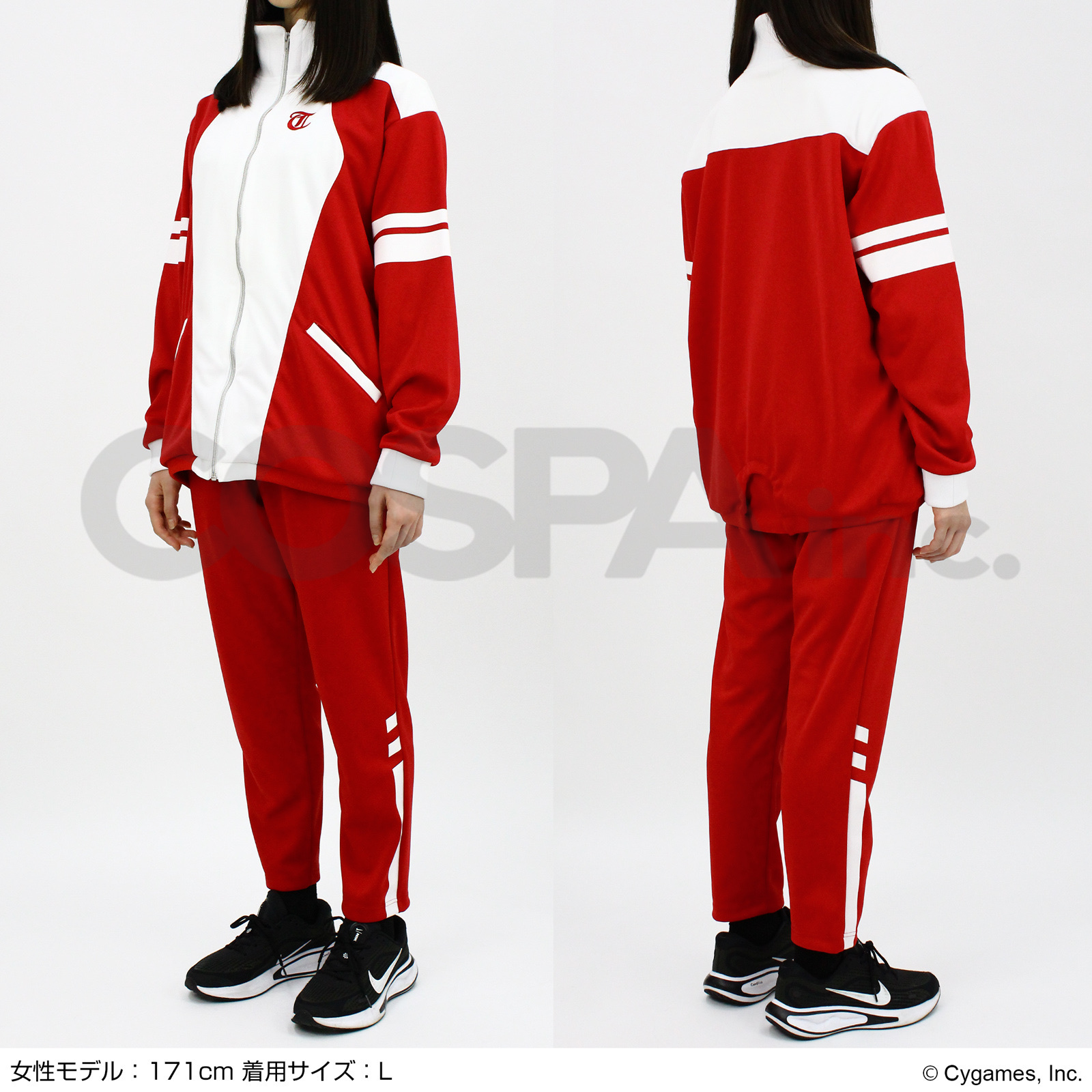 【3日まで値下げ】COSPA ウマ娘　トレセン学園ジャージ　Lサイズ上下セット Cospa 0707 トレセン学園 ジャージ (上下セット) [ウマ娘 プリティー