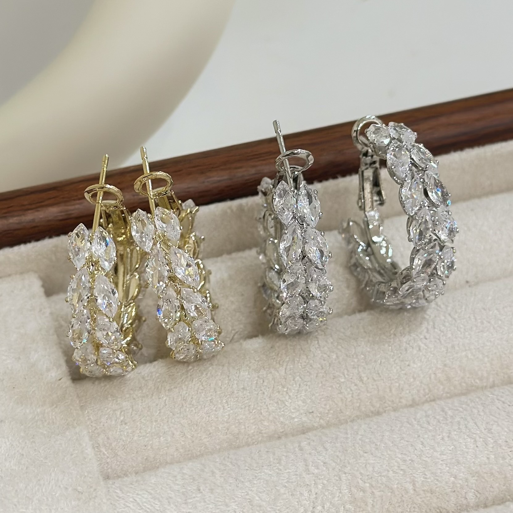 B277鋯石葉子圈圈