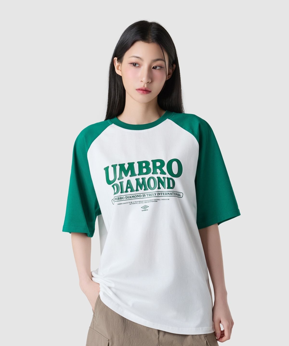【代購】 UMBRO Raglan 復古 短袖 短T UQ323CRS72