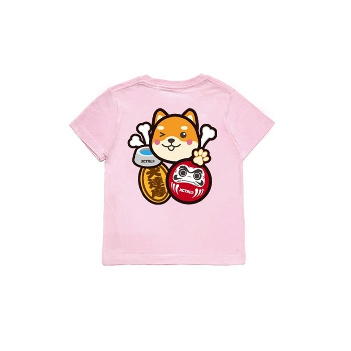 XCTRL童裝 犬達摩童裝短T-粉