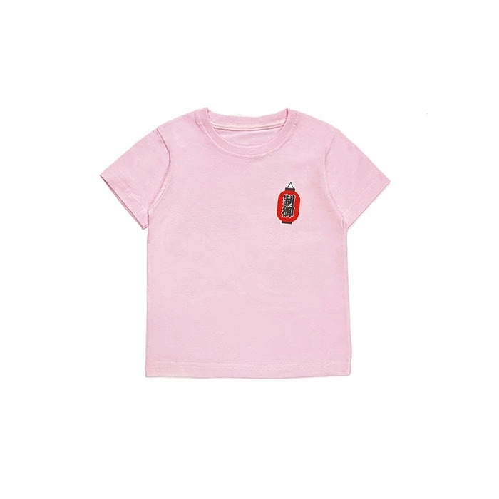 XCTRL童裝 日本達摩祭童裝短T-粉
