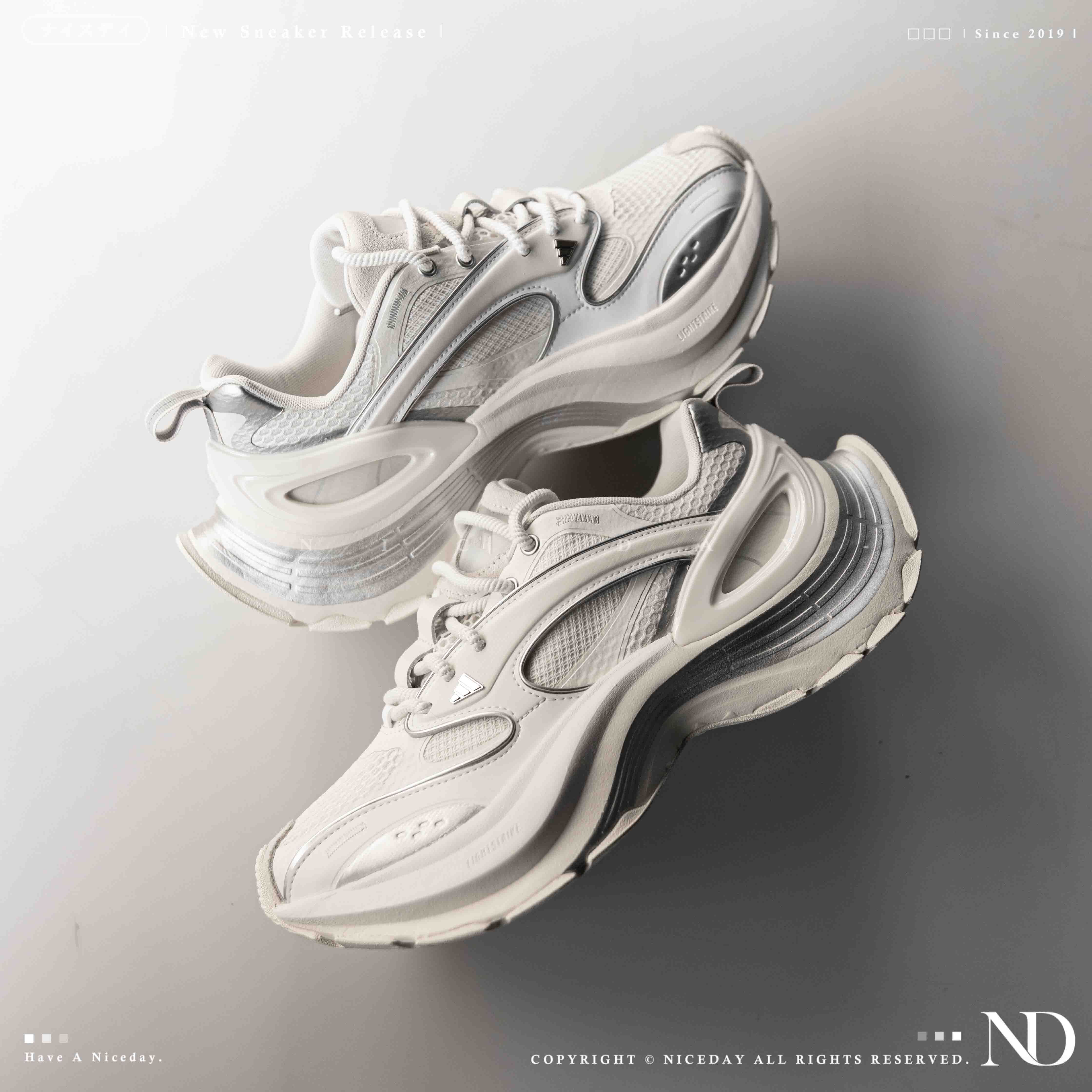 NICEDAY 代購 Adidas XLG Speed White 白色 機甲鞋 3.0 復古 老爹鞋 厚底 JS4992