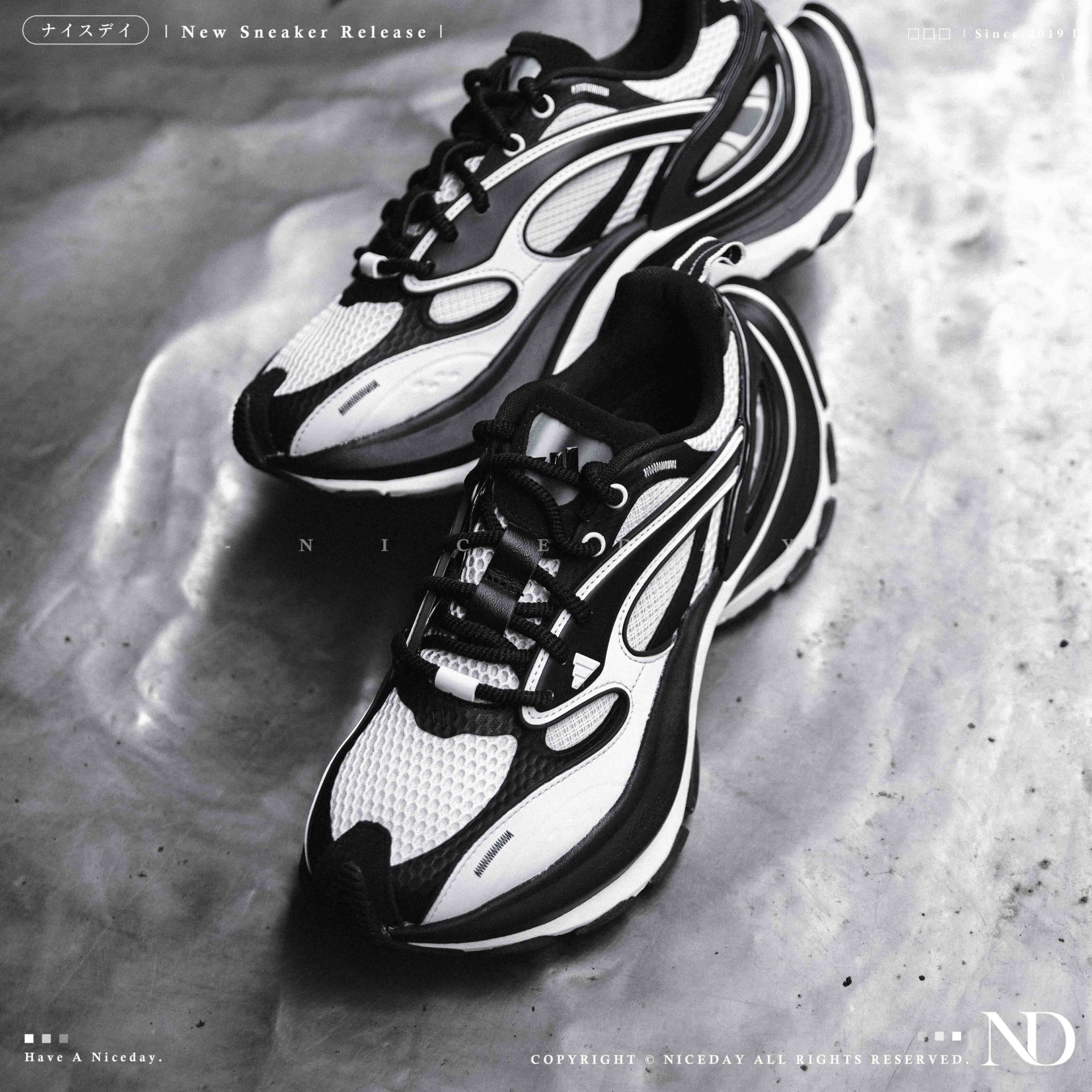 NICEDAY 代購 Adidas XLG Speed Black 黑白 灰黑 機甲鞋 3.0 厚底 增高 黑 灰 老爹鞋 JS4990