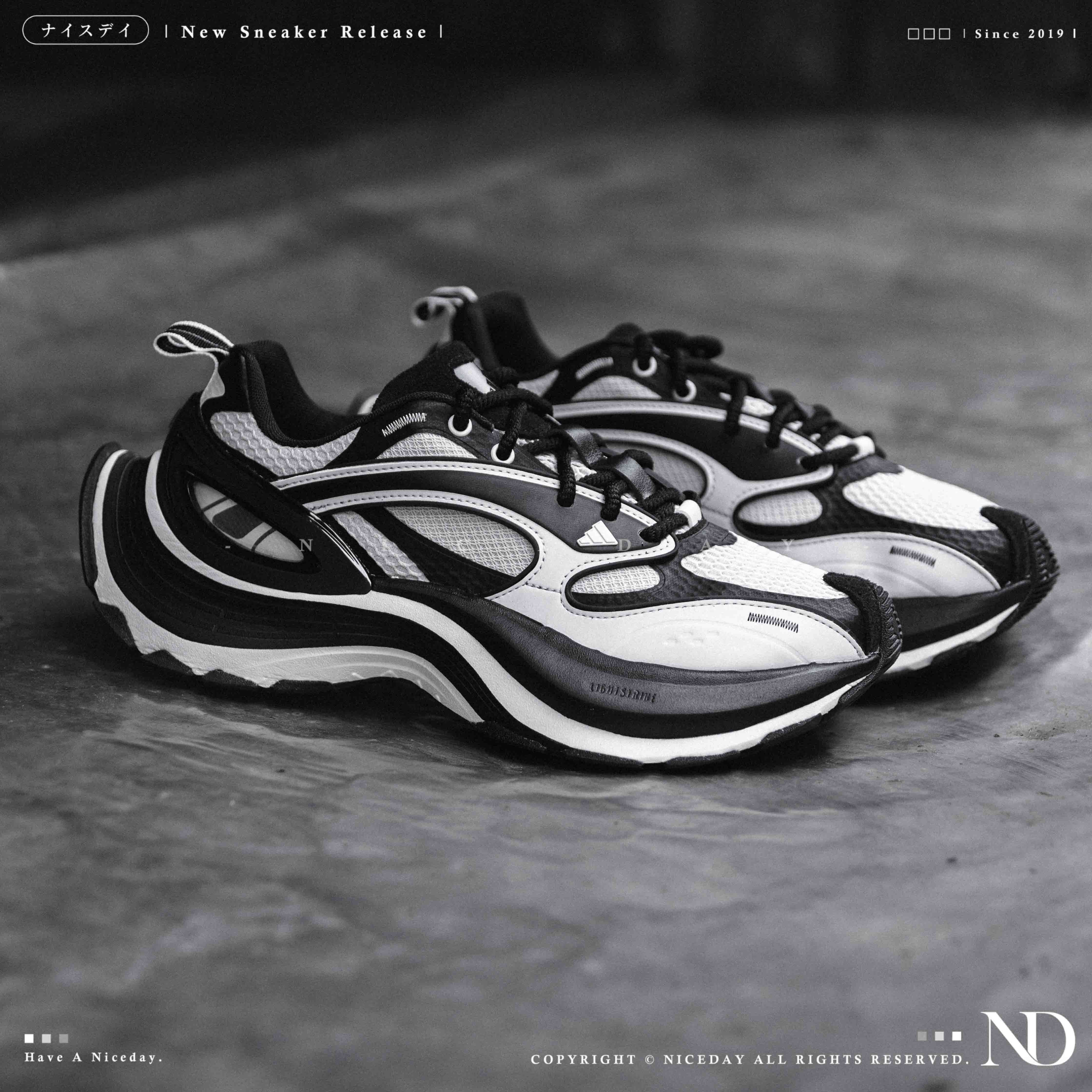 NICEDAY 代購 Adidas XLG Speed Black 黑白 灰黑 機甲鞋 3.0 厚底 增高 黑 灰 老爹鞋 JS4990