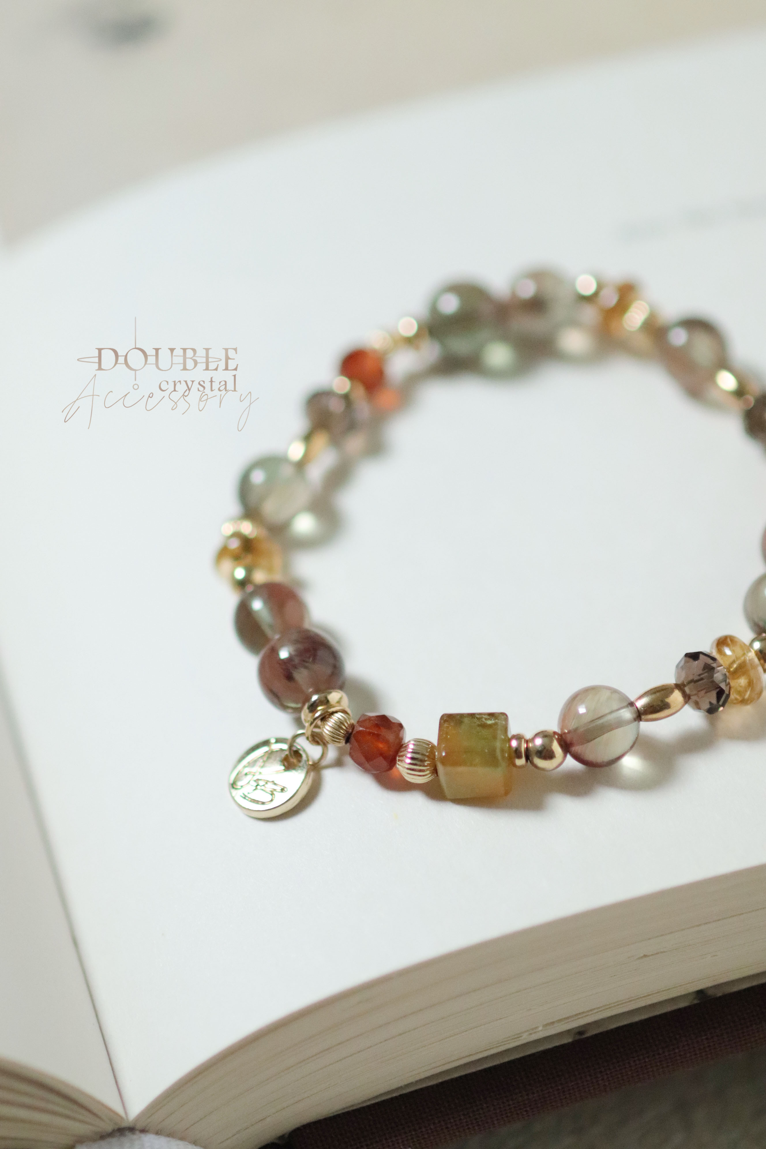 微溫：高品安德森．黃碧璽．黃綠碧璽．橙石榴．茶水晶