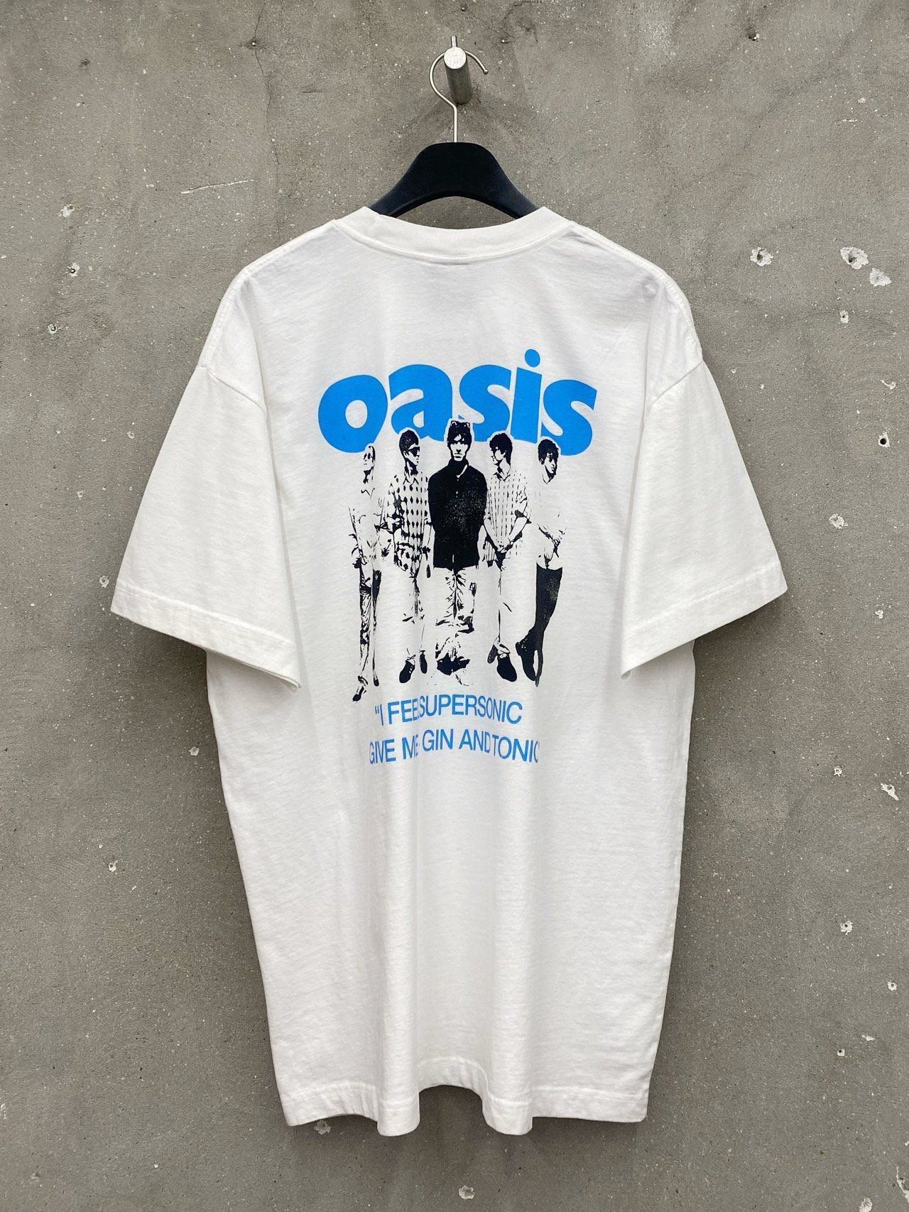 洗水英文字圖案短袖Tee ARCHIVE-363T